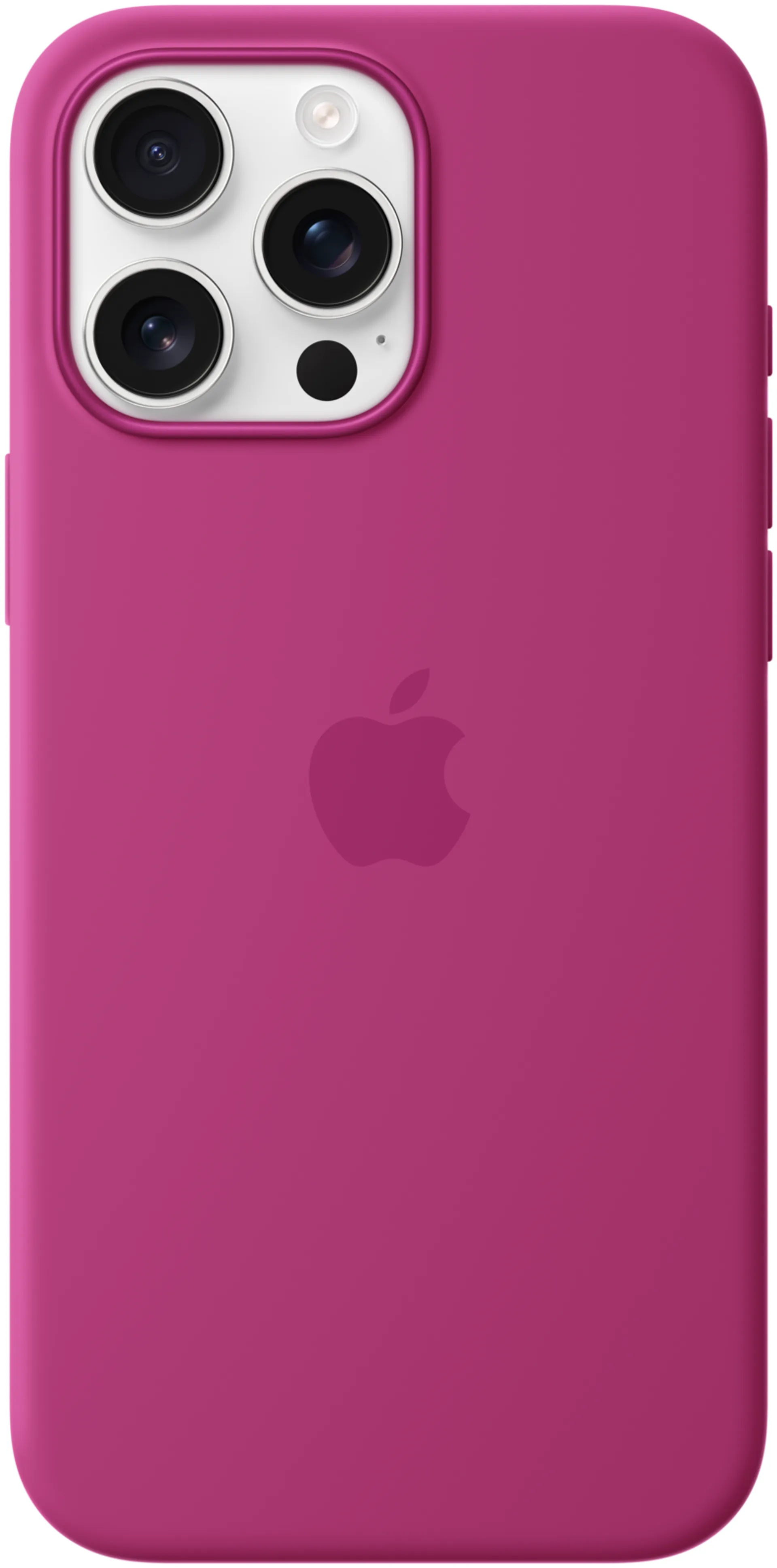 Apple iPhone 16 Pro silikoni suojakuori  - Fuchsia