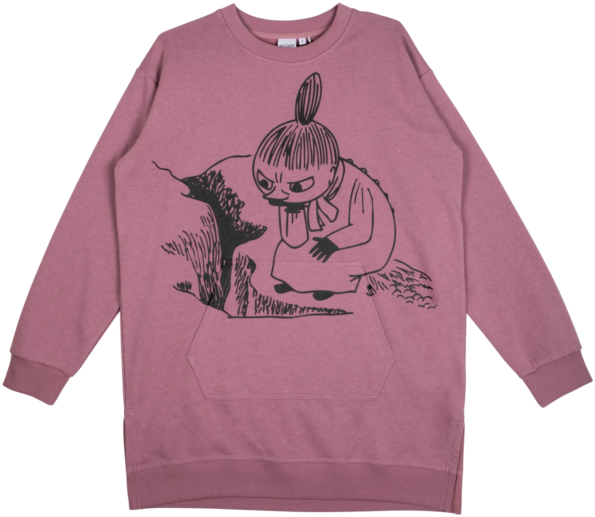 Moomin by Martinex naisten collegetunika Viivi Myy 584224 - liila