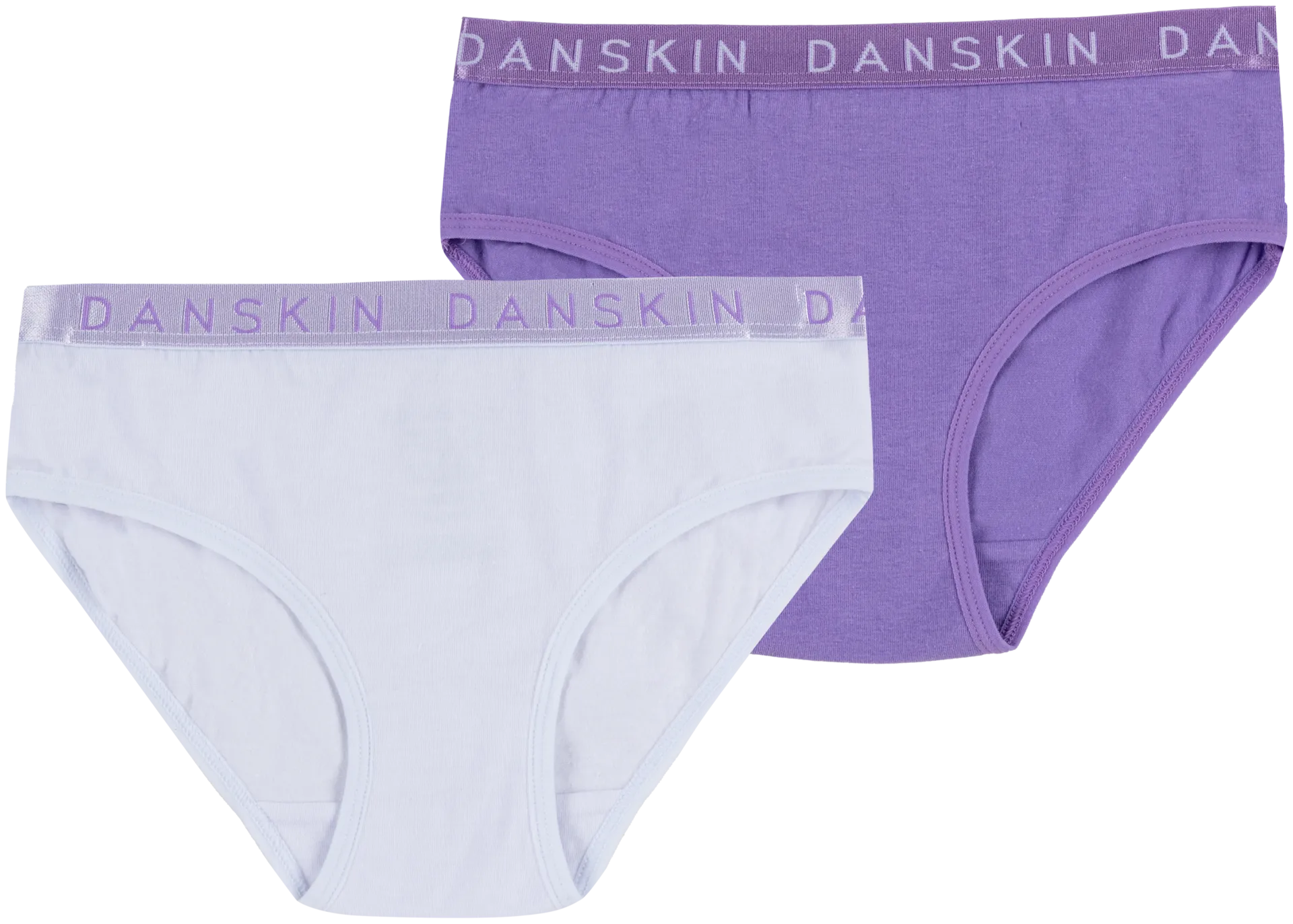 Danskin lasten alushousut 94681 2-pack - Lilac/white - 1