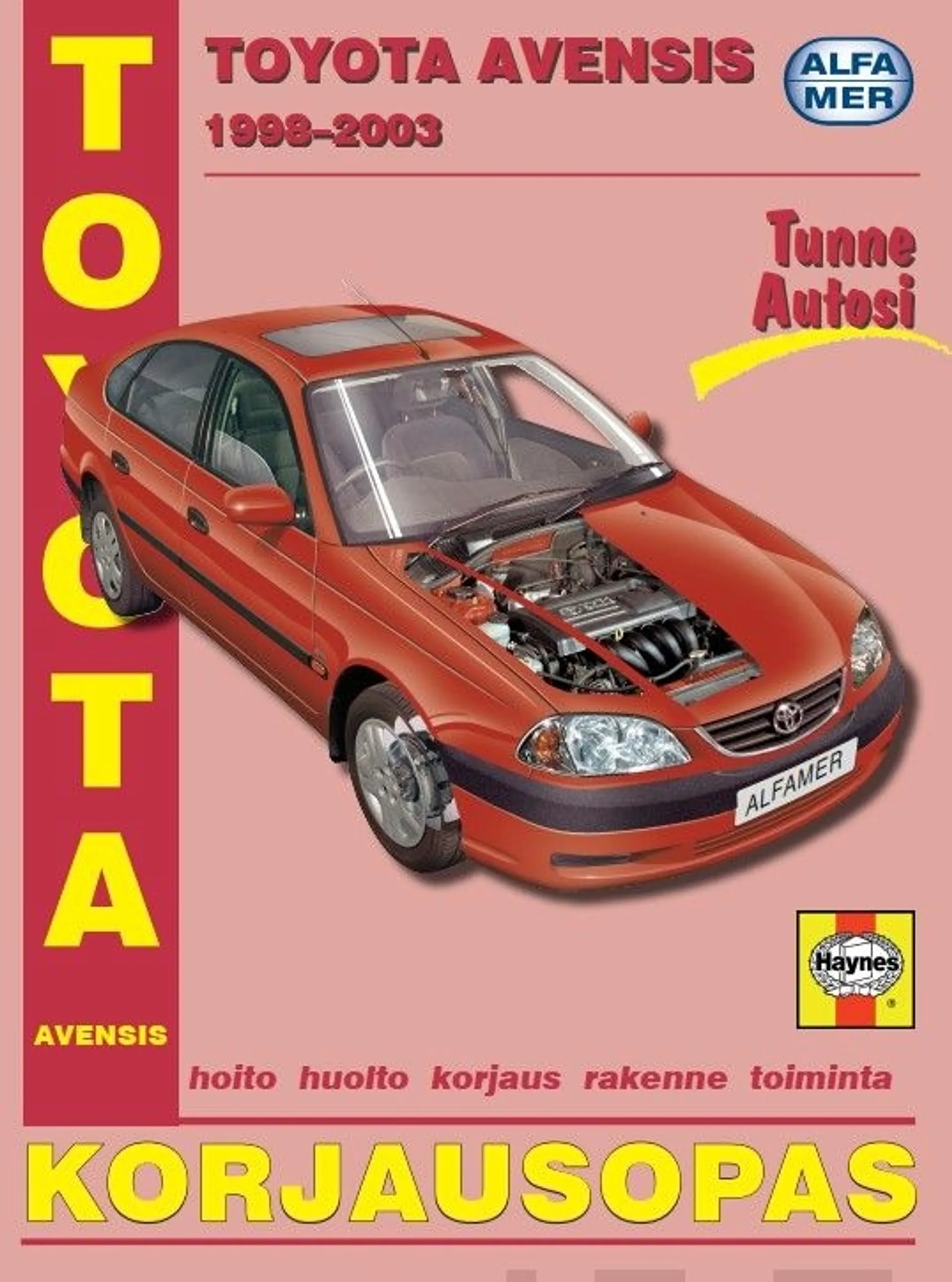 Mauno, Toyota Avensis 1998-2003 - korjausopas