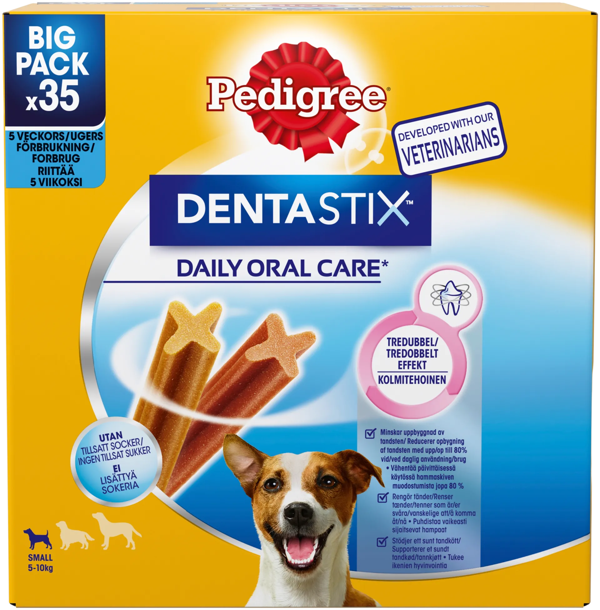 Pedigree Dentastix Small Monipakkaus 5x110g