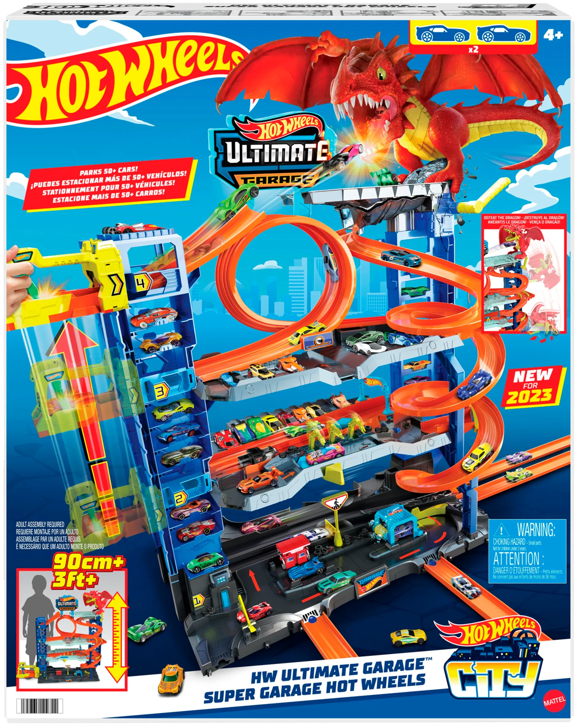 Hot Wheels City Ultimate Garage -parkkitalo - 2