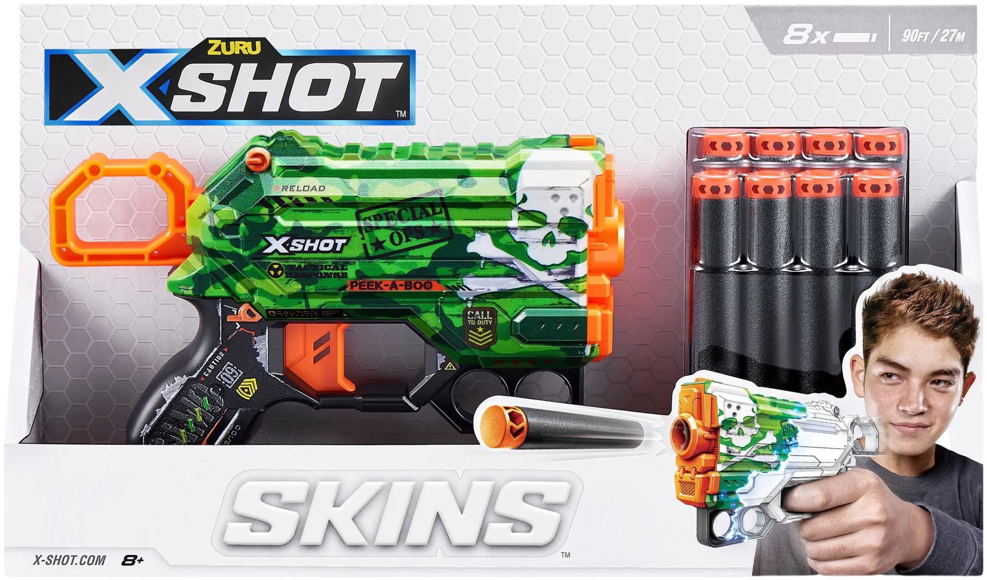 X-Shot leikkiase Skins Menace - 2