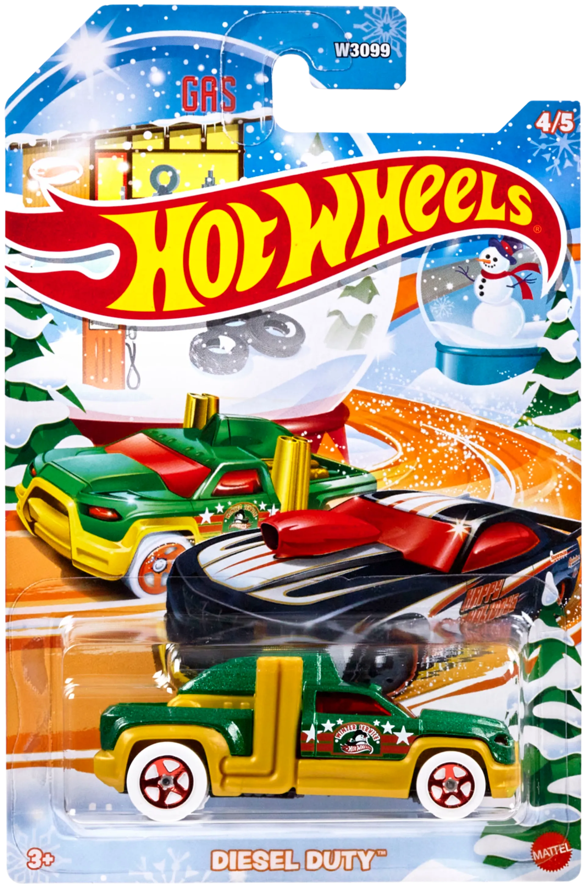 Hot Wheels Winter -pikkuauto - 6