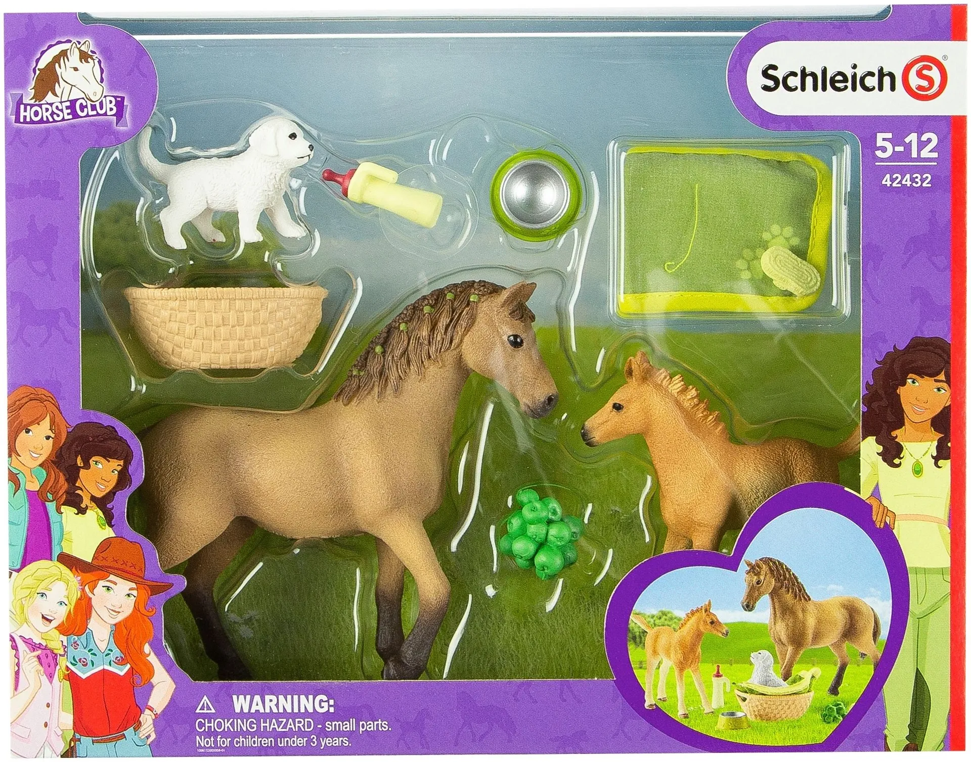 schleich® HORSE CLUBin Sarahin eläinvauvanhoitosarja - 1