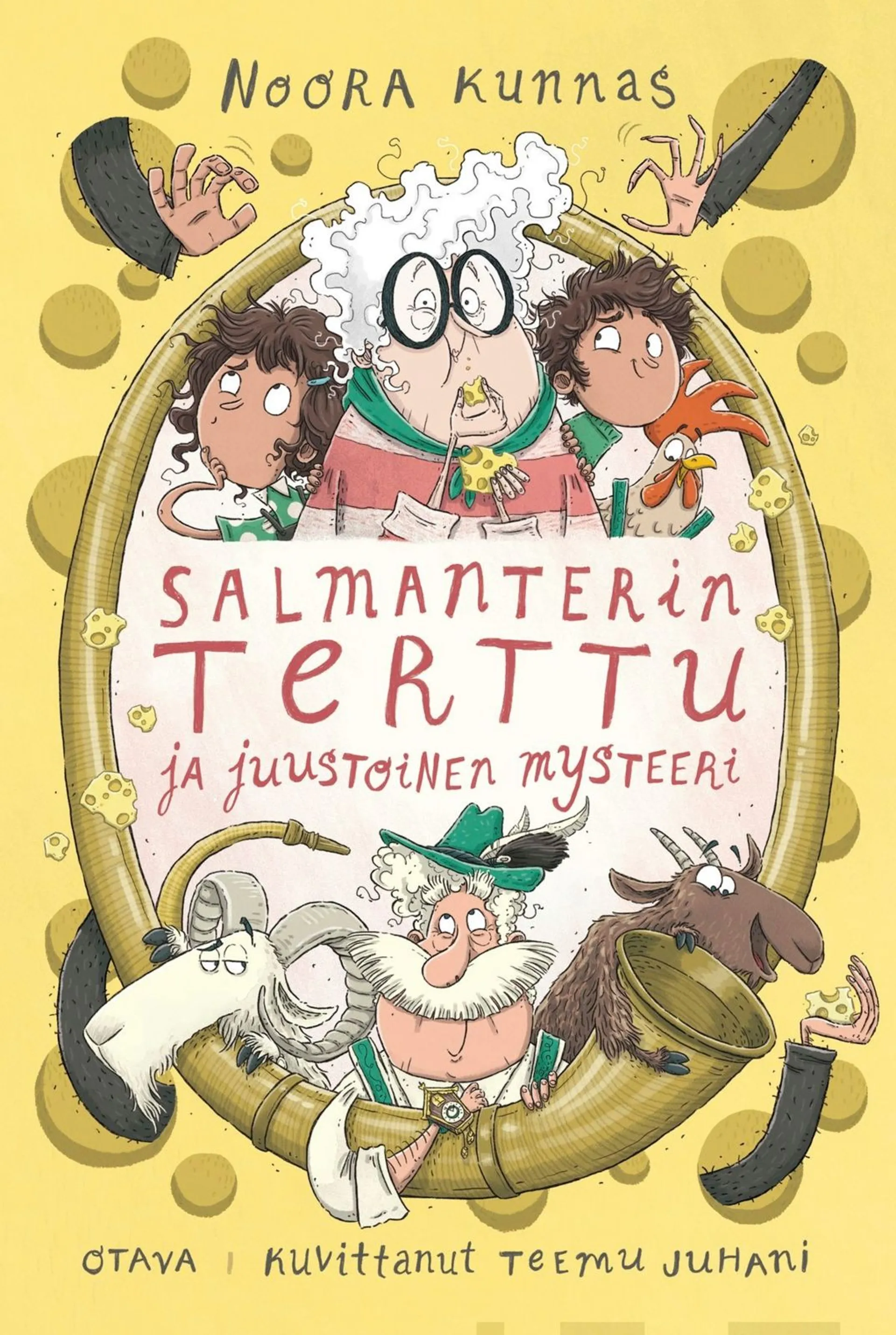 Kunnas, Salmanterin Terttu ja juustoinen mysteeri