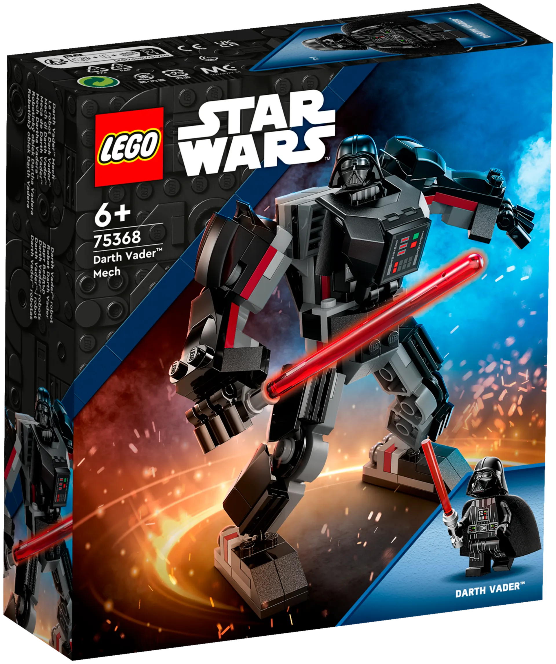 LEGO Star Wars TM 75368 Darth Vader™ robottiasu - 2