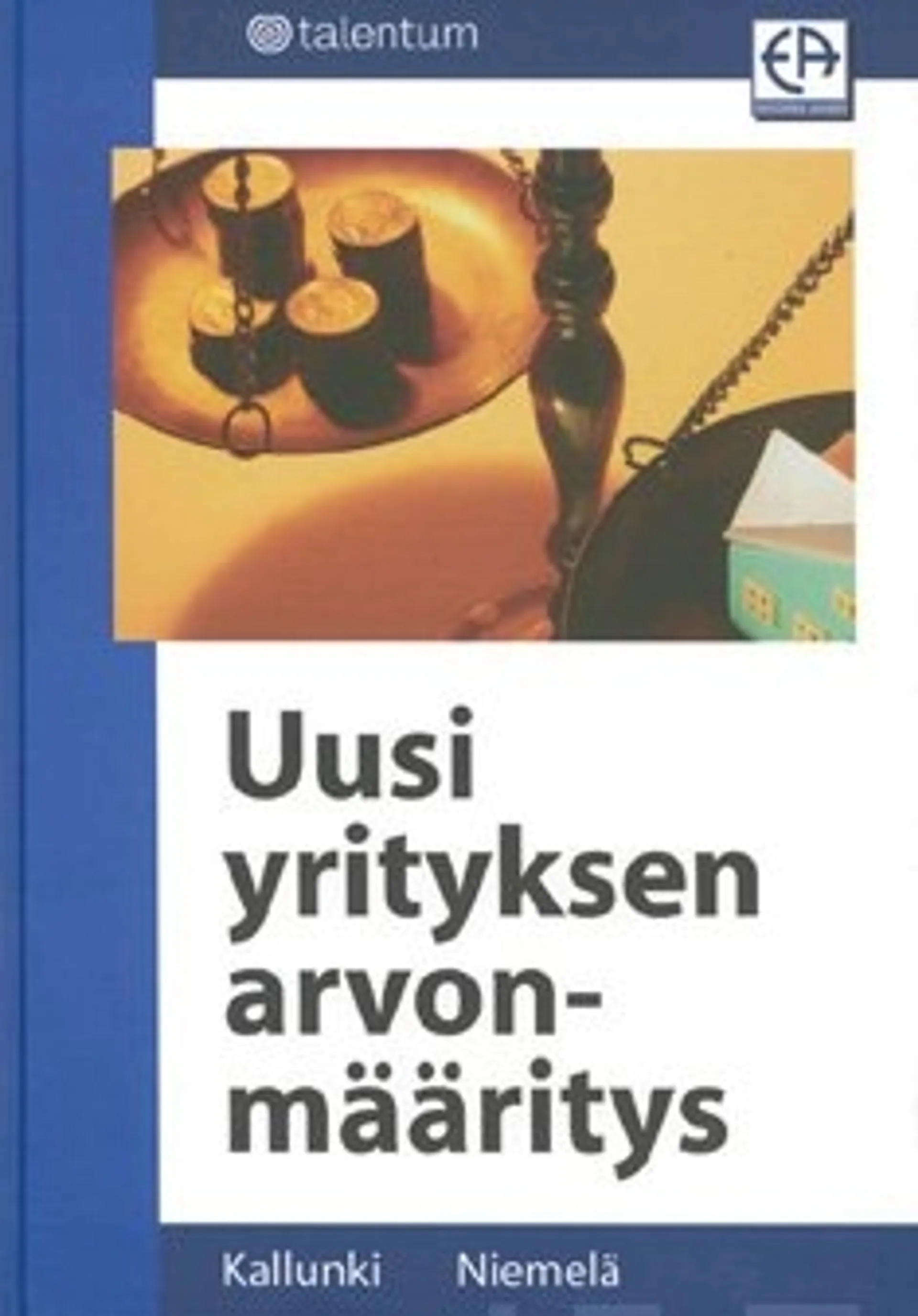 Uusi yrityksen arvonmääritys