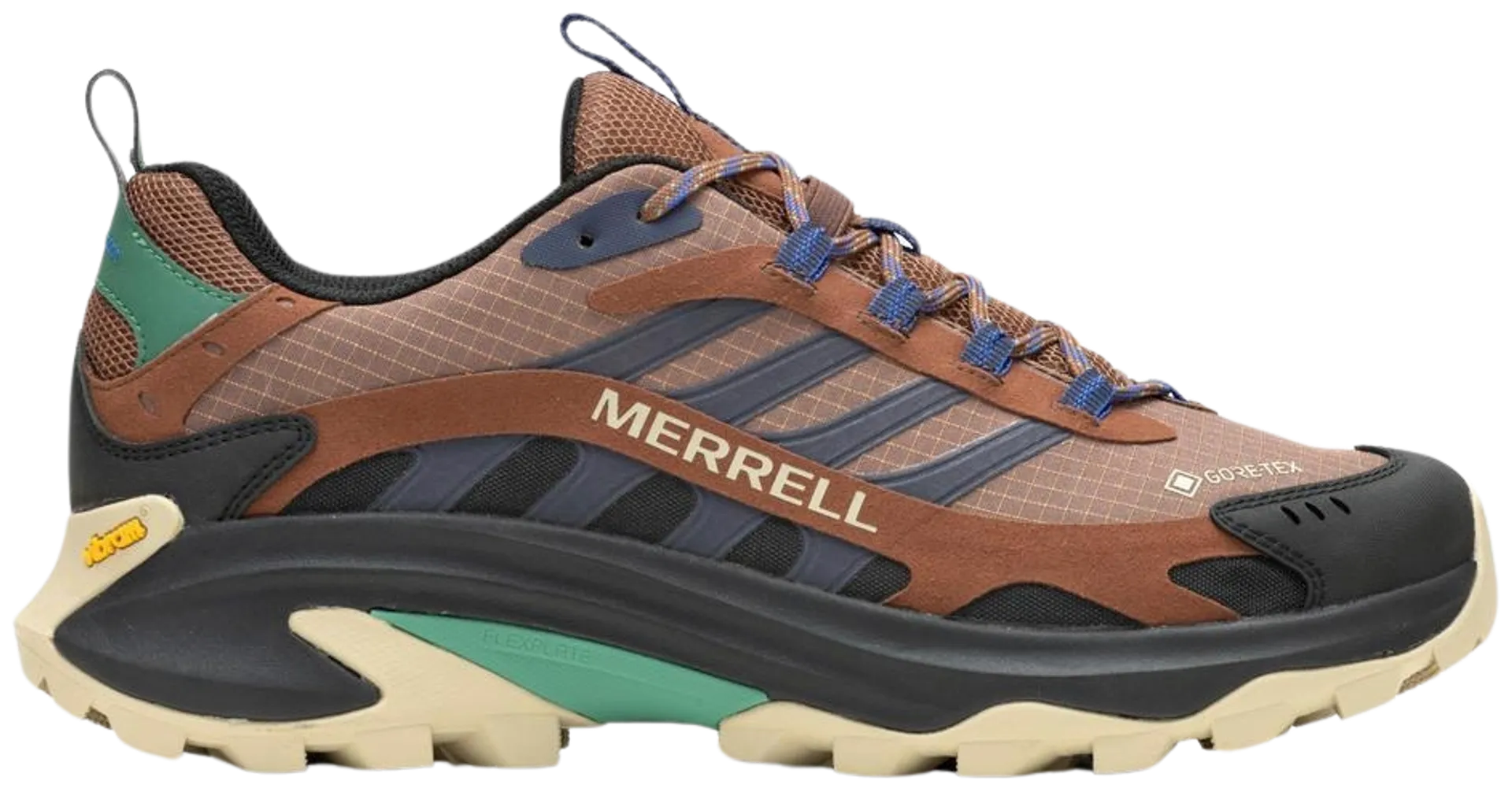 Merrell miesten ulkoilujalkine Moab Speed 2 GTX - Rye - 1
