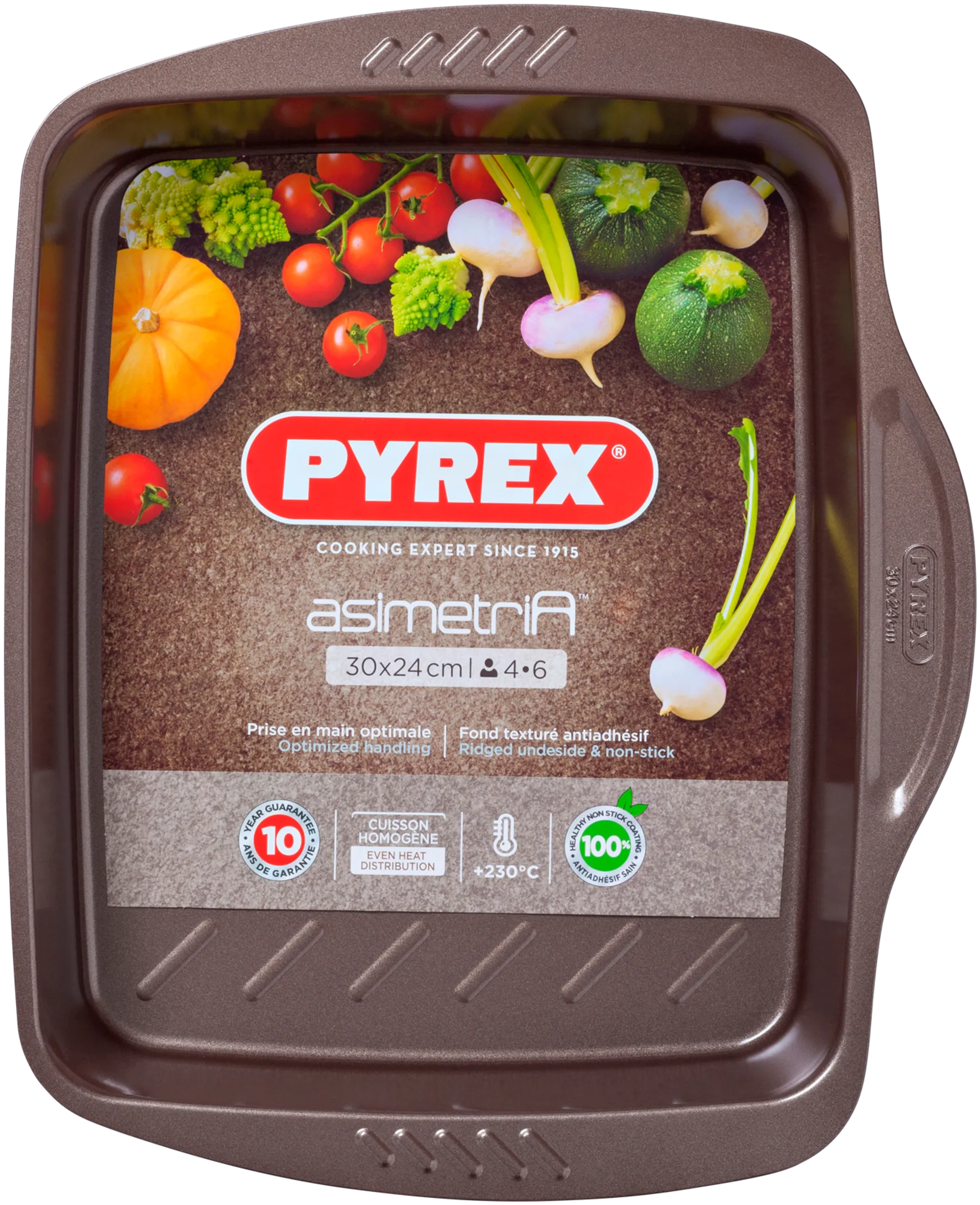 Pyrex uunivuoka 30x24 cm Asimetria - 1