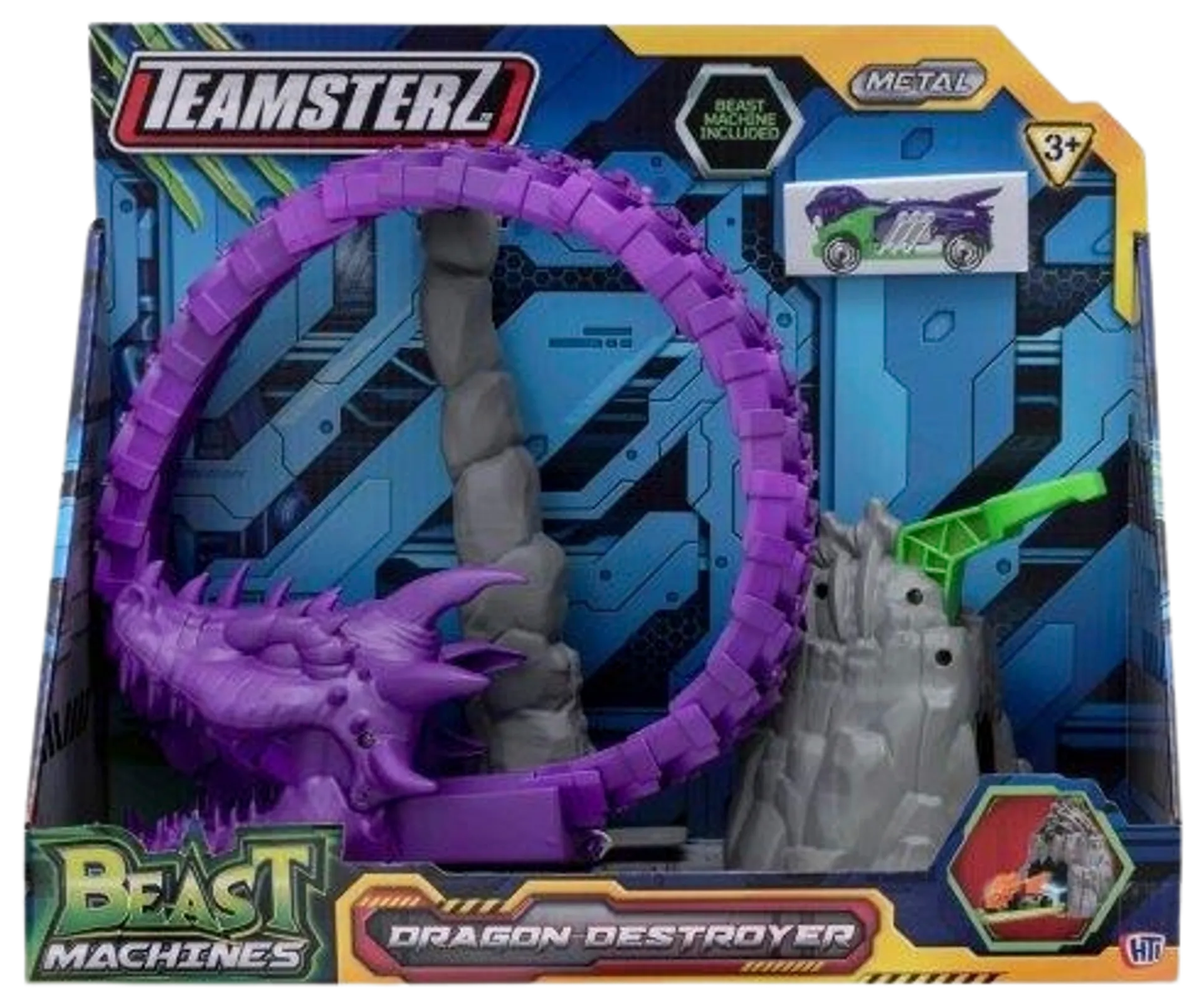 Teamsterz lelu Beast Machines Dragon Destroyer 1 autolla - 2