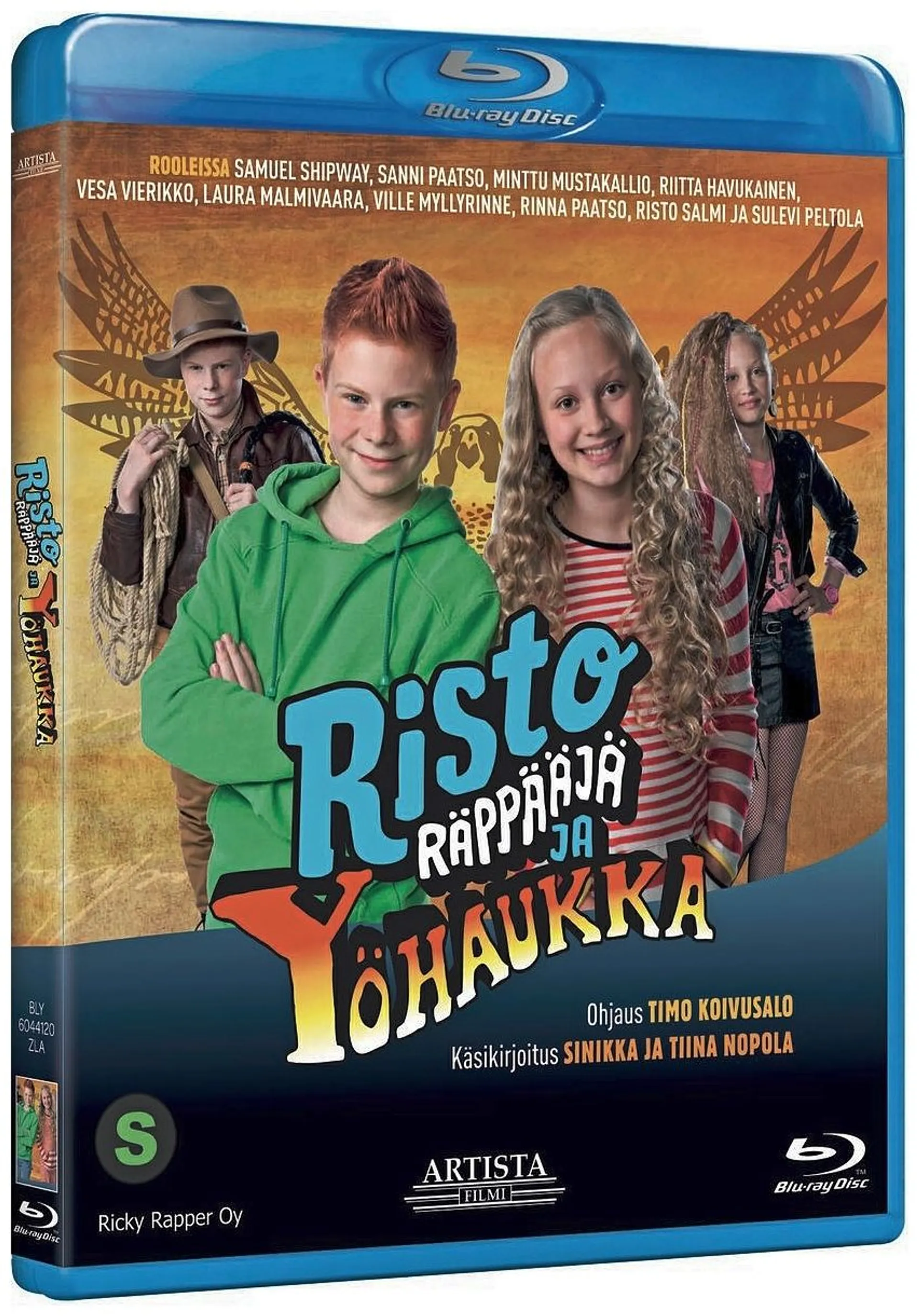 Risto Räppääjä - Yöhaukka Blu-ray