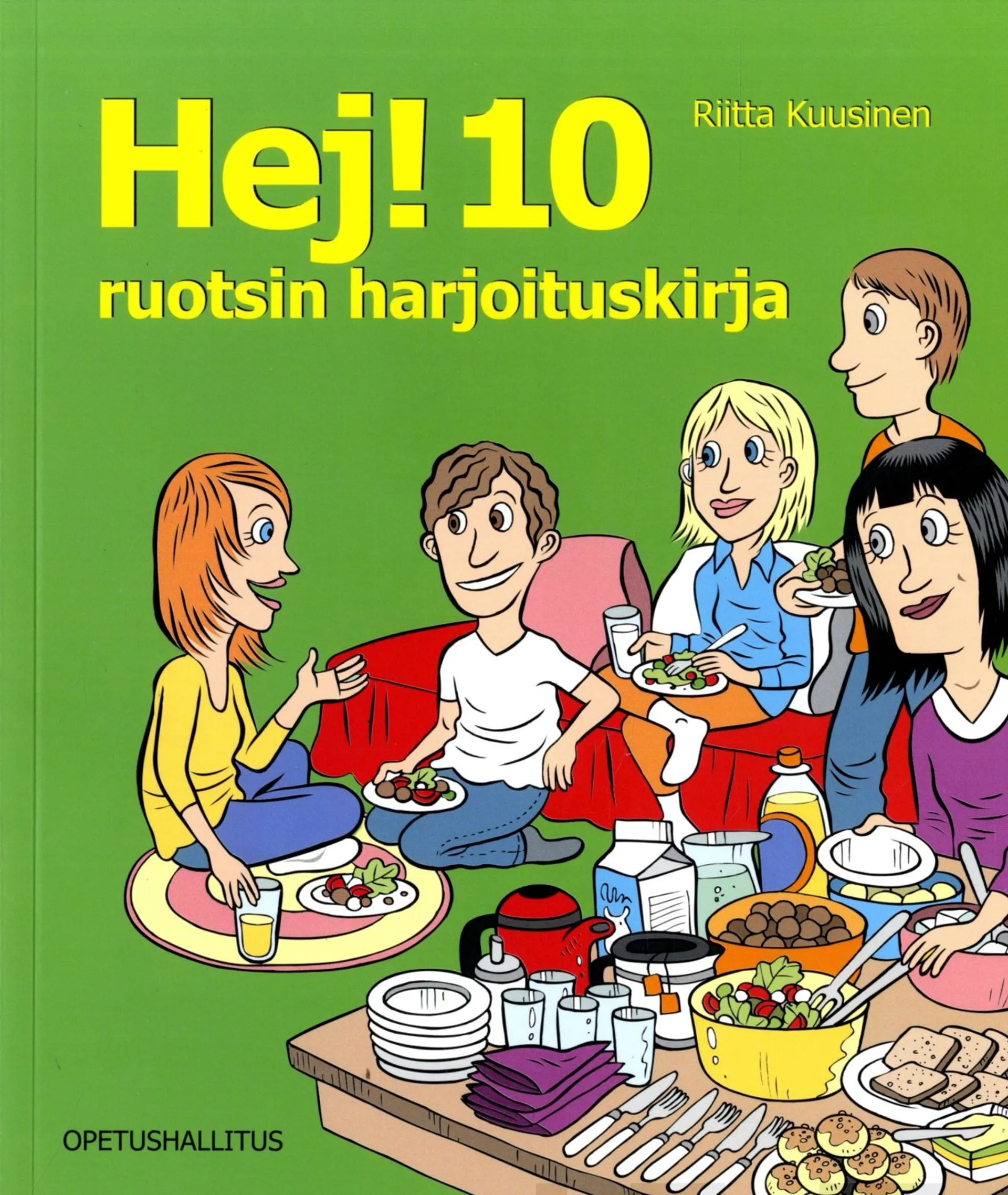 Kuusinen, Hej! 10 Ruotsin harjoituskirja