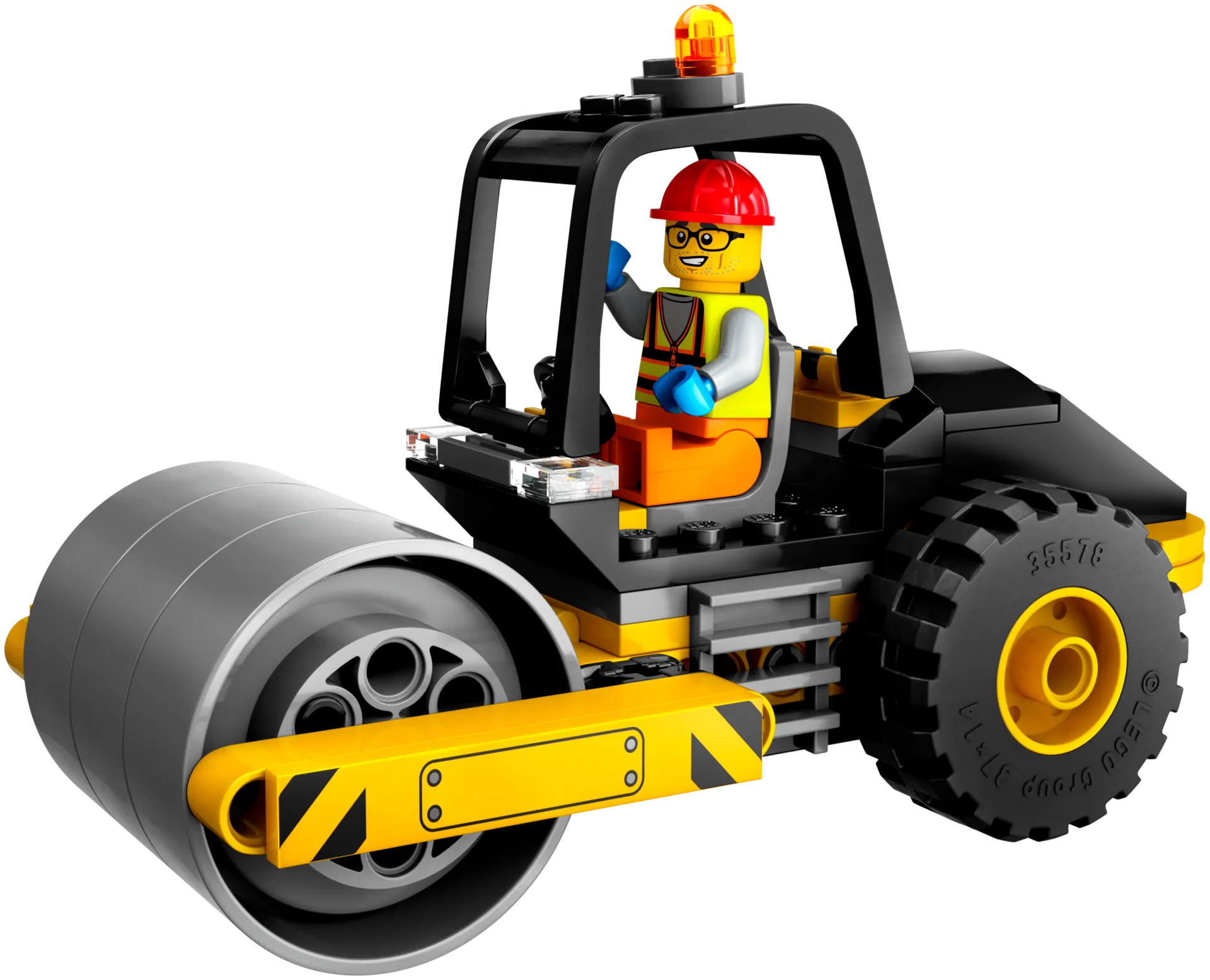 LEGO City Great Vehicles 60401 Rakennustyömaan tiejyrä - 4