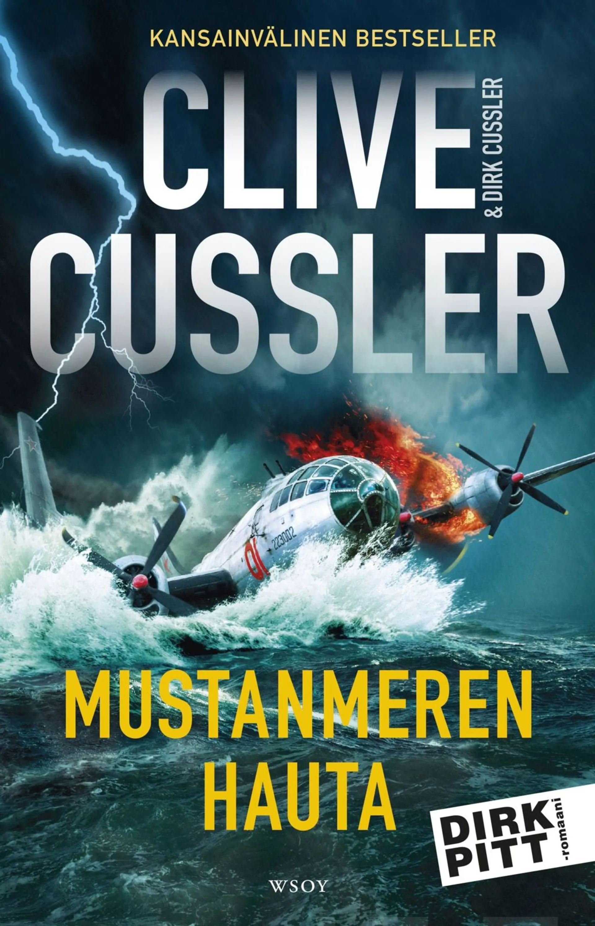 Cussler, Mustanmeren hauta - Dirk Pitt -seikkailu