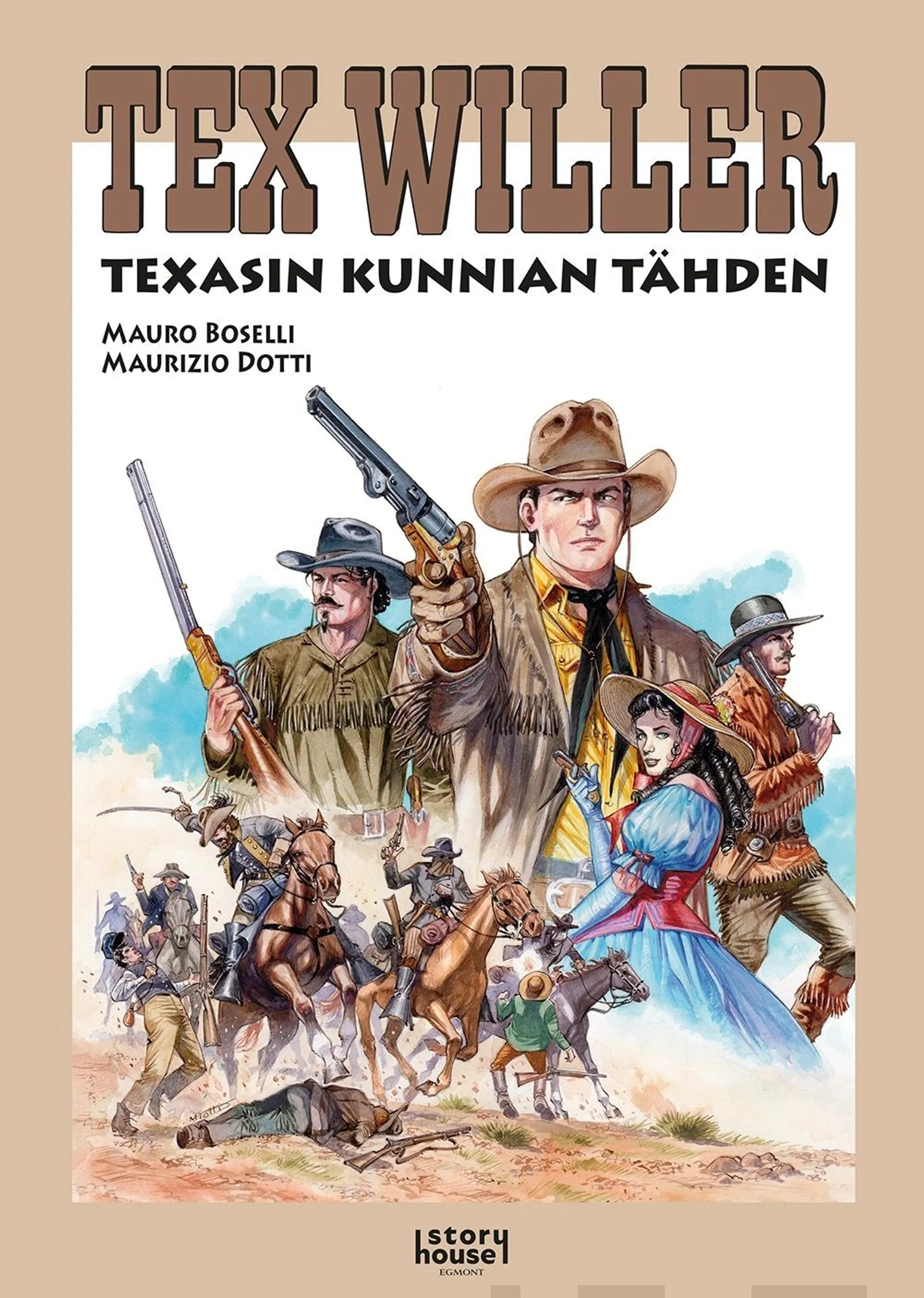 Boselli, Tex Willer Suuralbumi 46: Texasin kunnian tähden - Tex Willer Suuralbumi 46