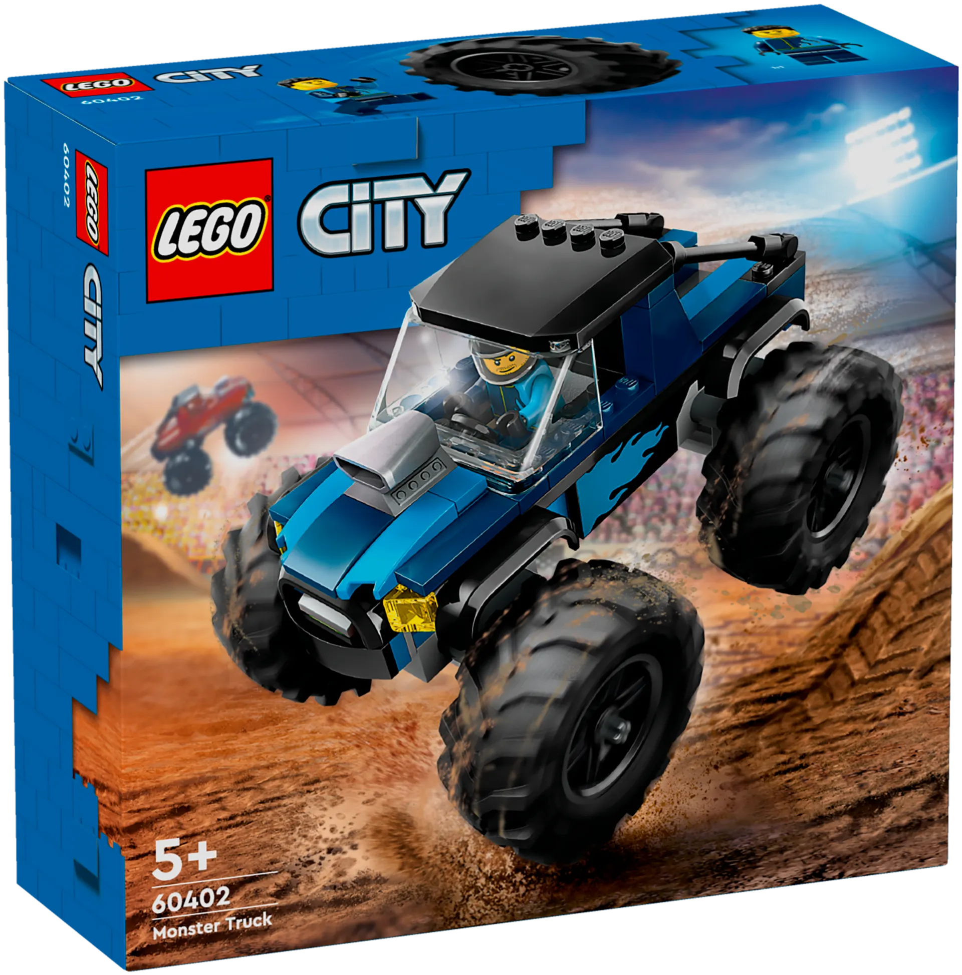 LEGO City Great Vehicles 60402 Sininen monsteriauto - 2