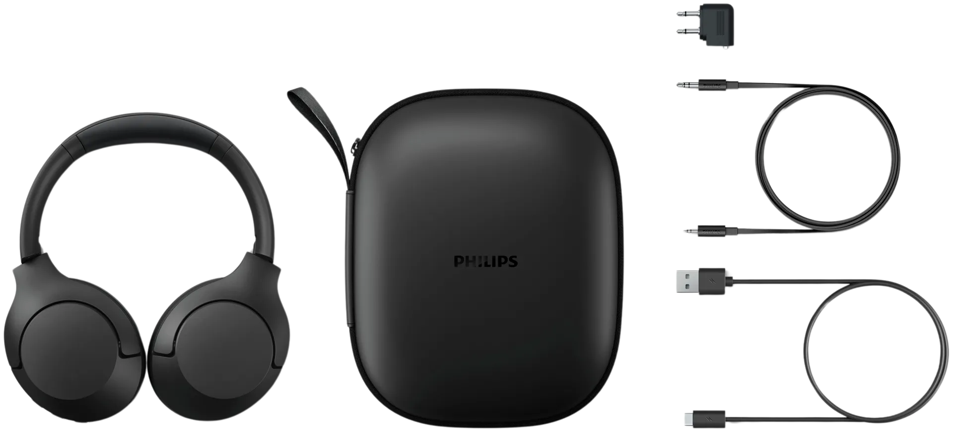 Philips Bluetooth vastamelusankakuulokkeet TAH8506BK musta - 2