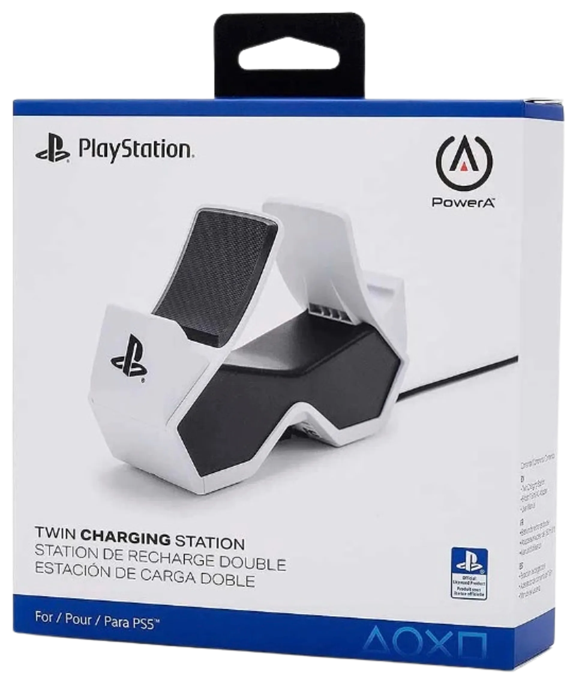 PowerA Twin Charging Station lataustelakka ohjaimille, PlayStation 5 - 2