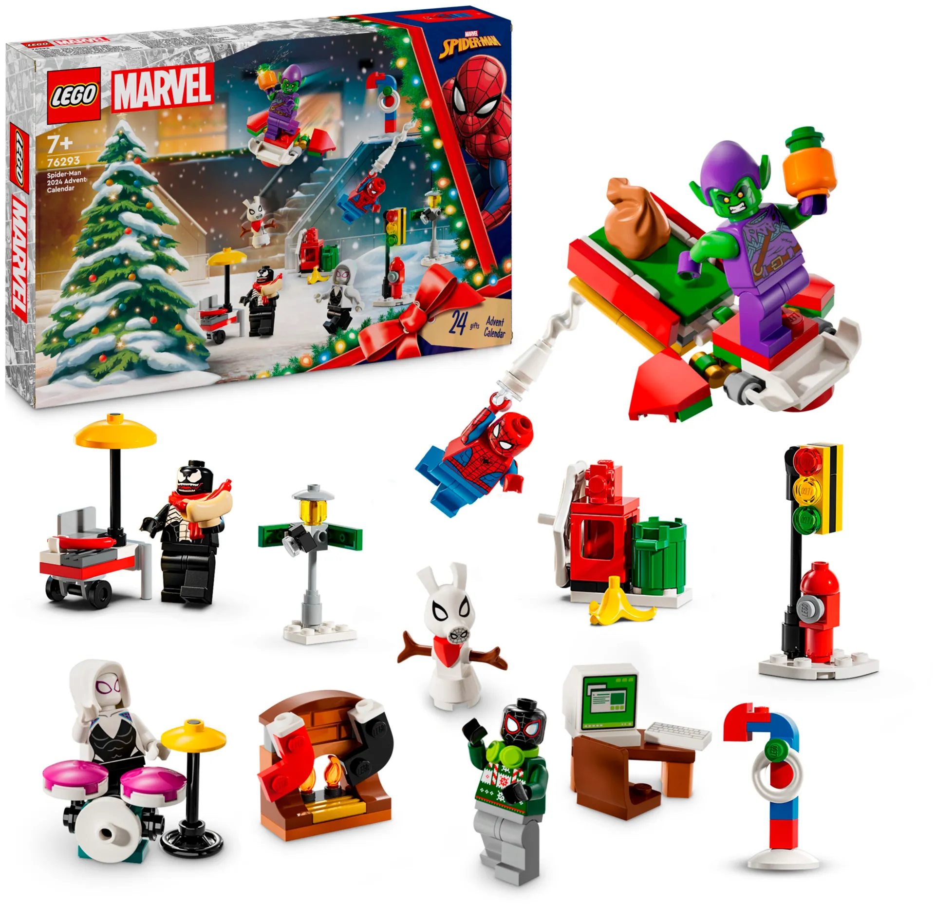 LEGO® Marvel Spider-Man Joulukalenteri 2024, 76293 - 1