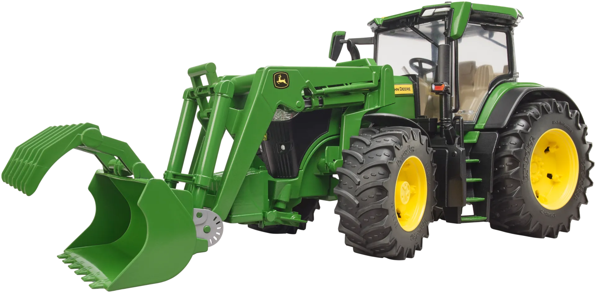 Bruder John Deere 7R 350 traktori etukuormaajalla - 3