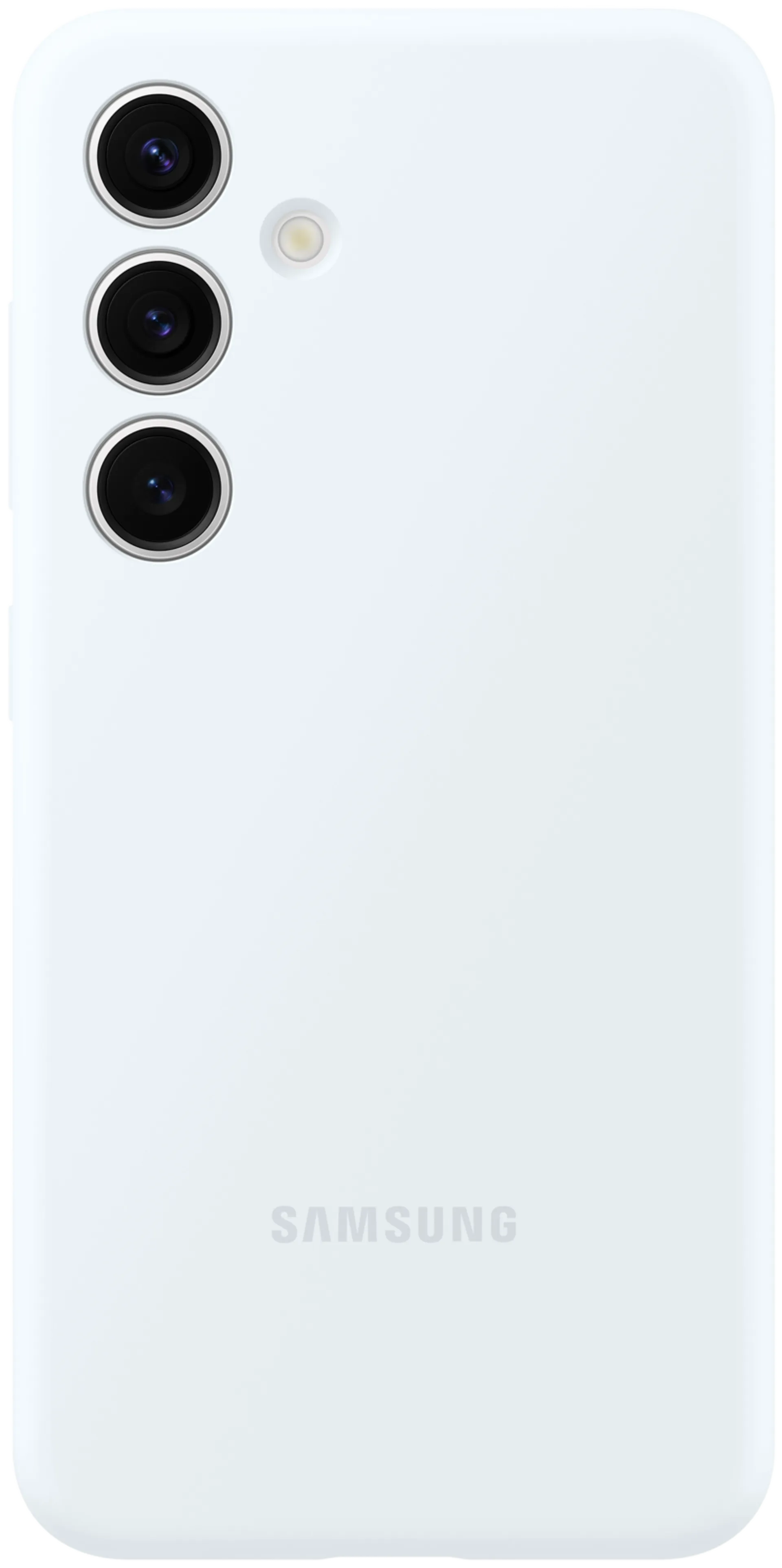 Samsung S24 silikonisuoja valkoinen - 1