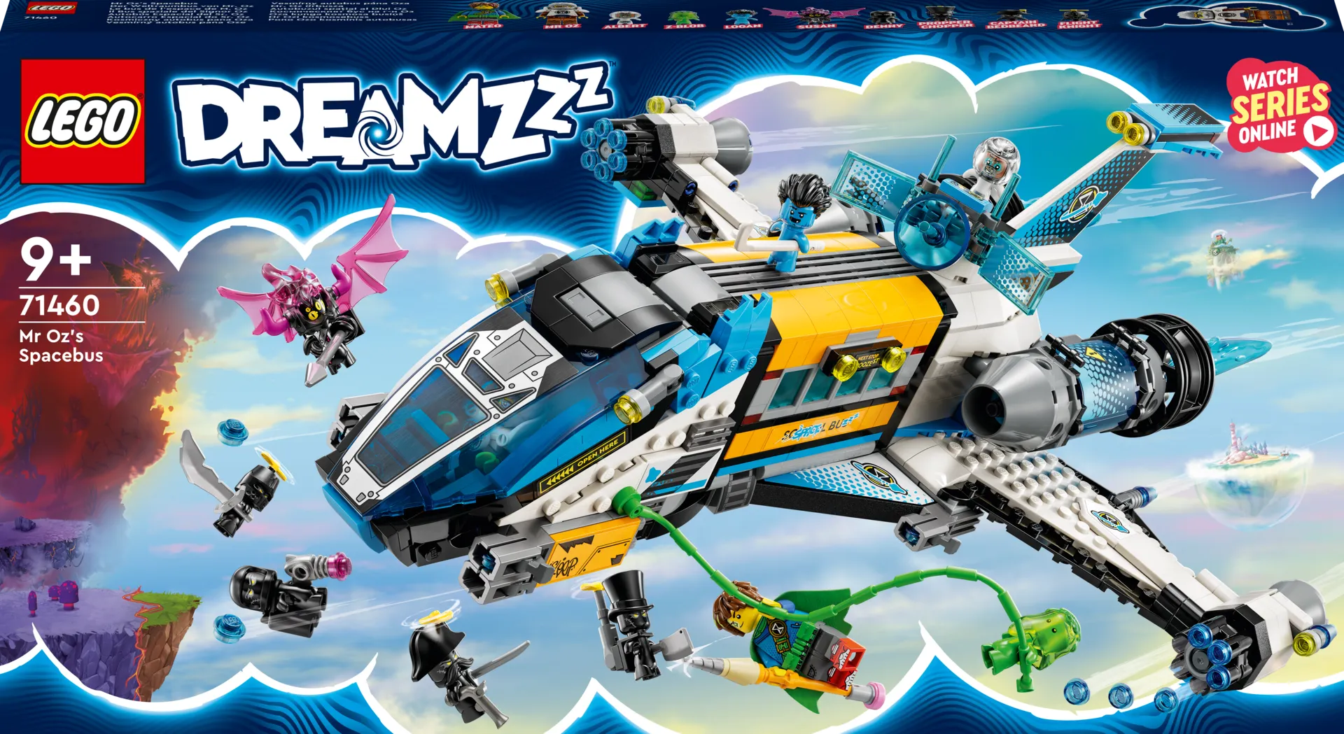 LEGO® DREAMZzz™ 71460 Herra Oswaldin avaruusbussi - 1