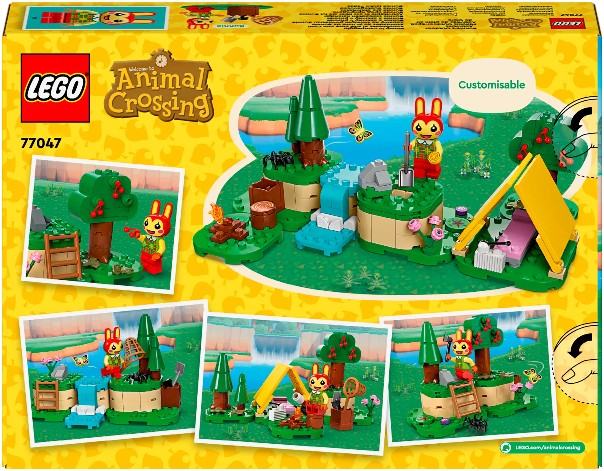 LEGO® 77047 Animal Crossing Bunnie ulkopuuhissa - 3