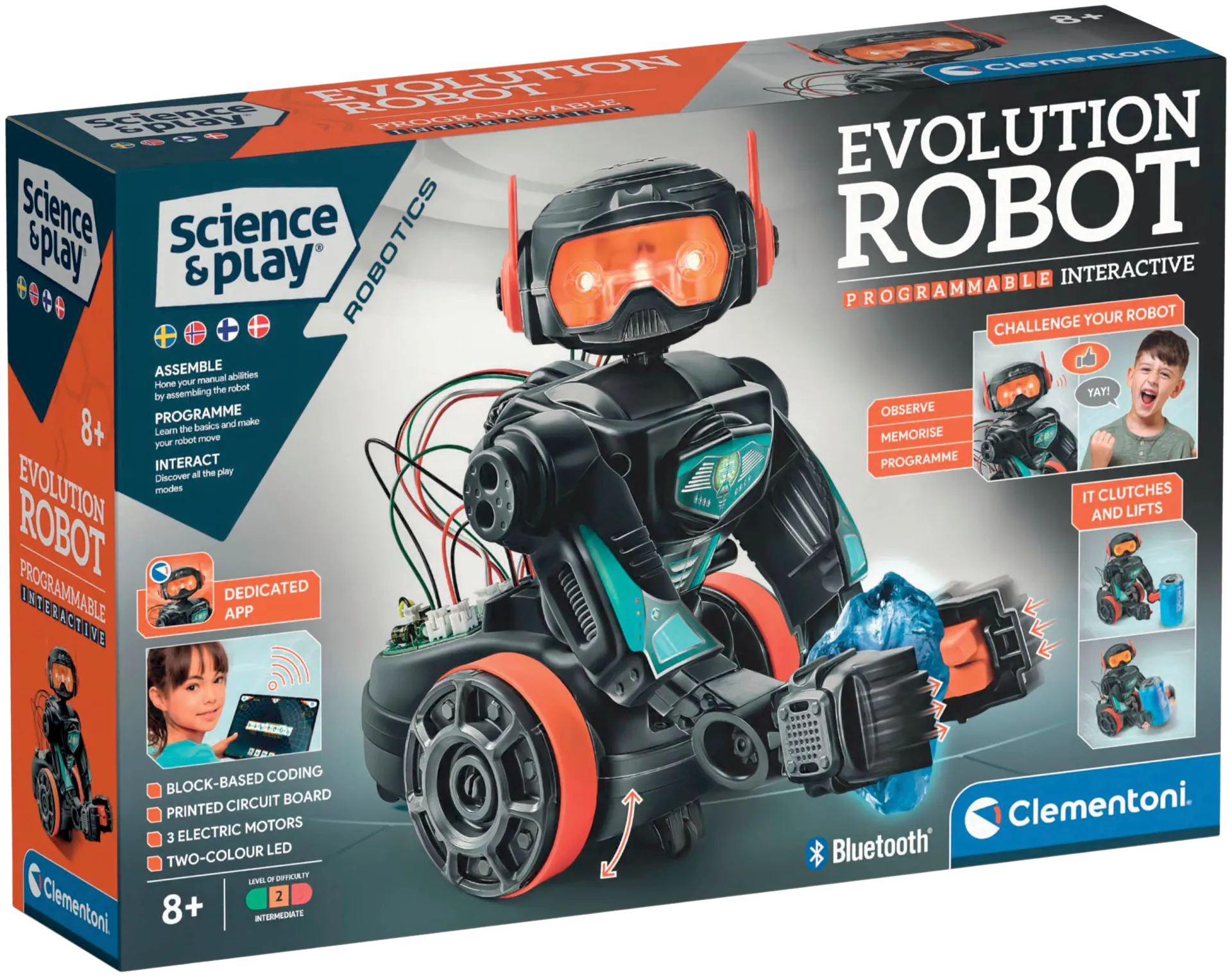 Clementoni Evolution Robot 2.0 -ohjelmoitava robotti - 5