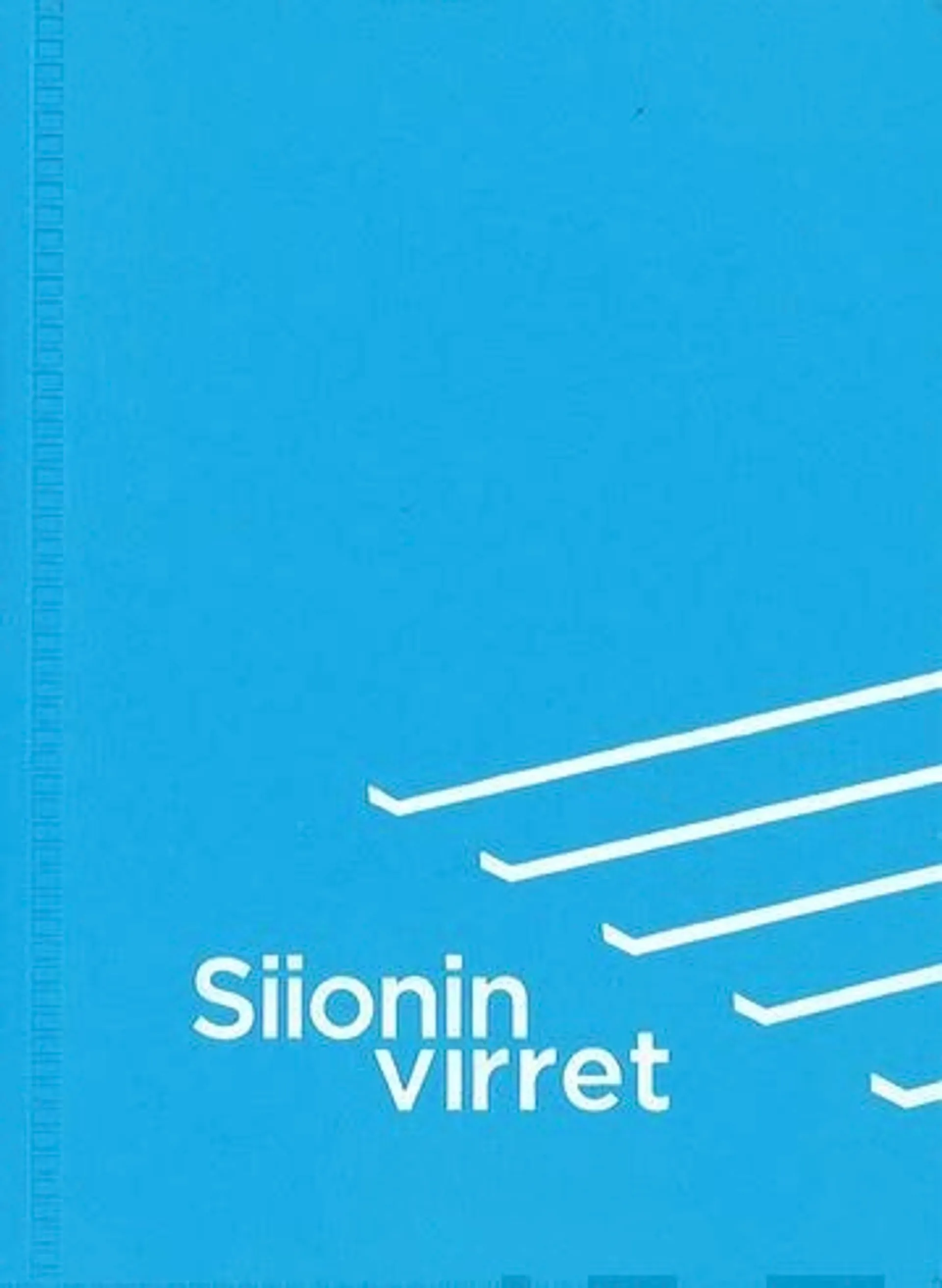 Siionin virret (sinivihreä, nuottipainos, iso teksti, 125x185 mm)