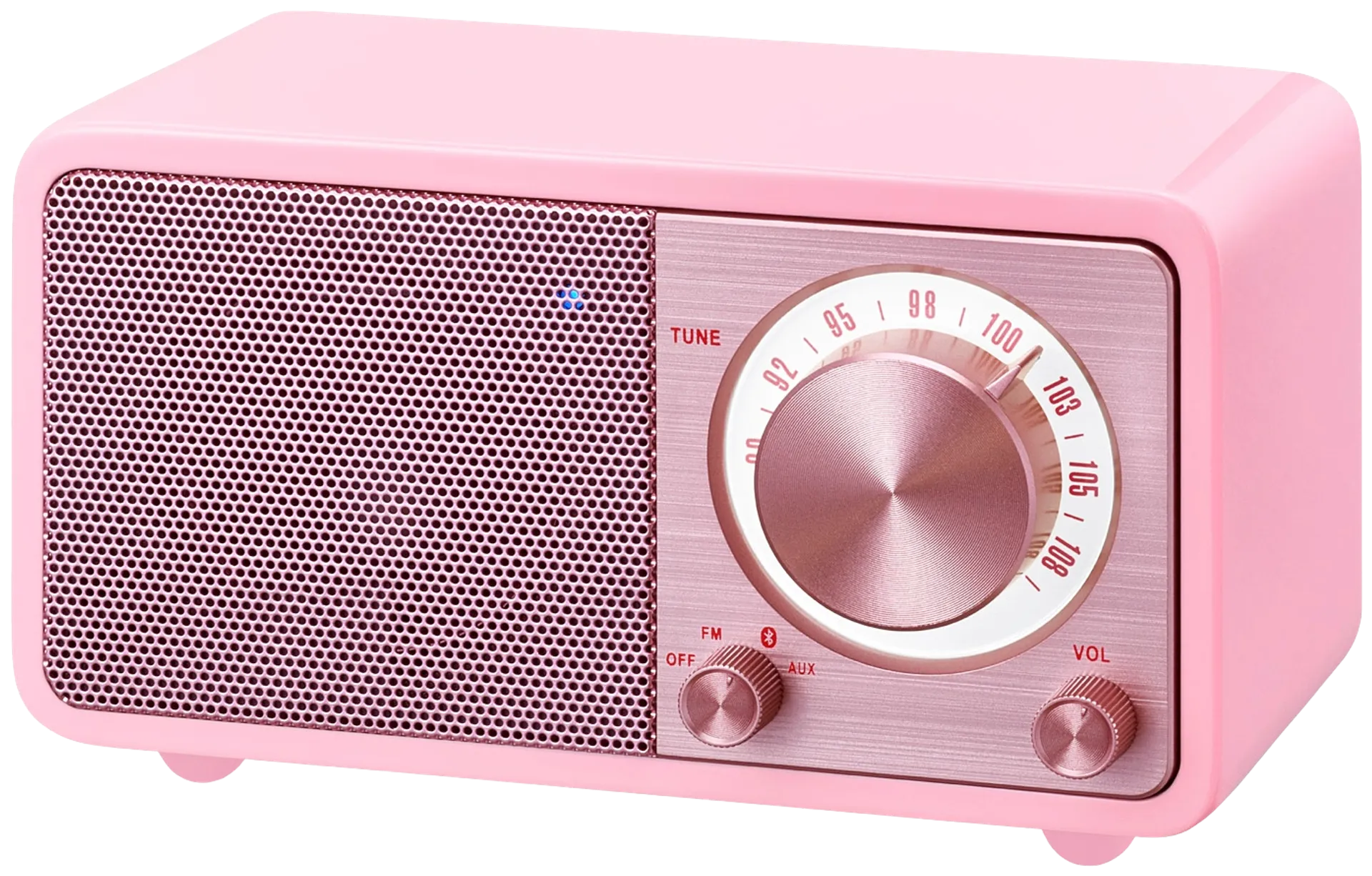 Sangean radio WR-7 pinkki - 1