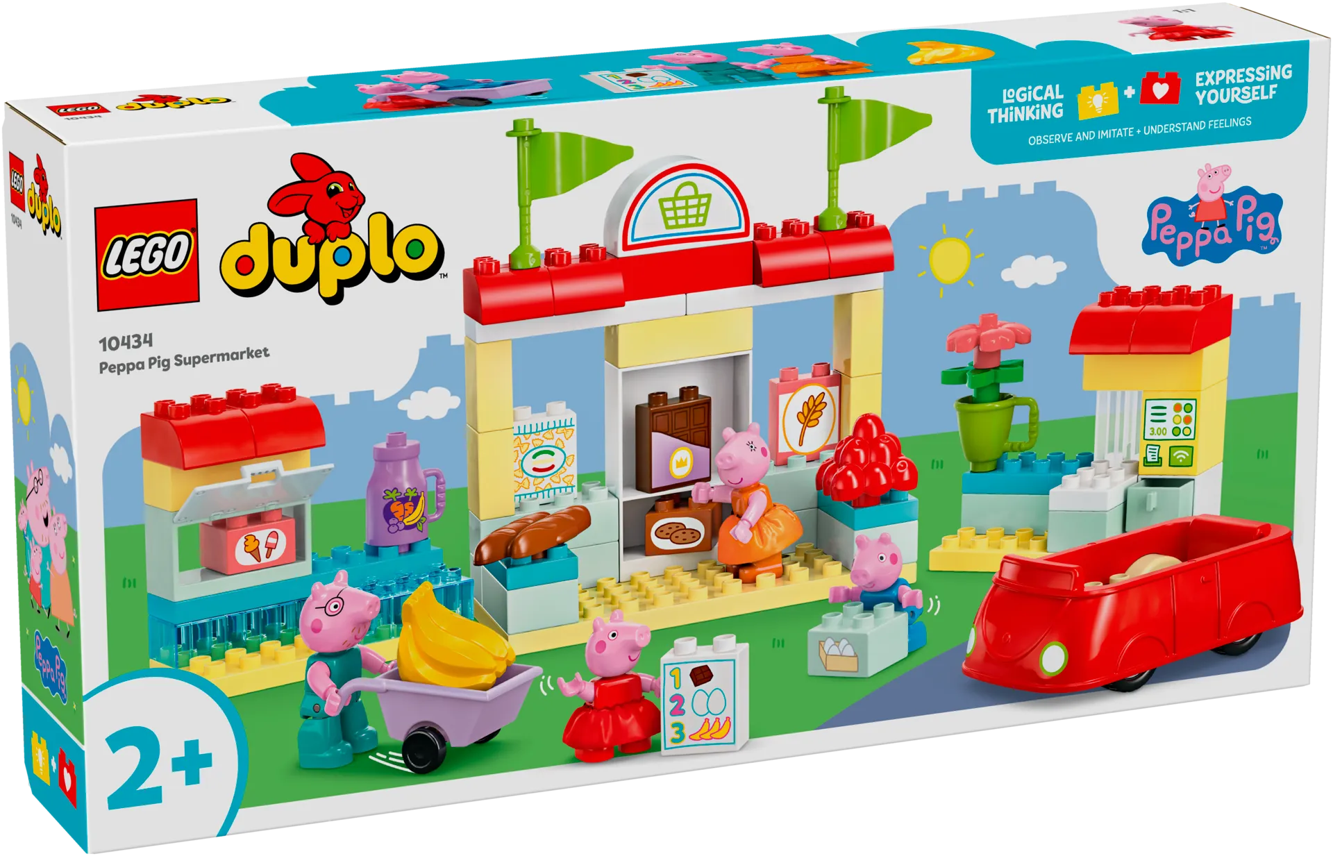 LEGO Peppa Pig 10434 Pipsa Possun supermarket - 2