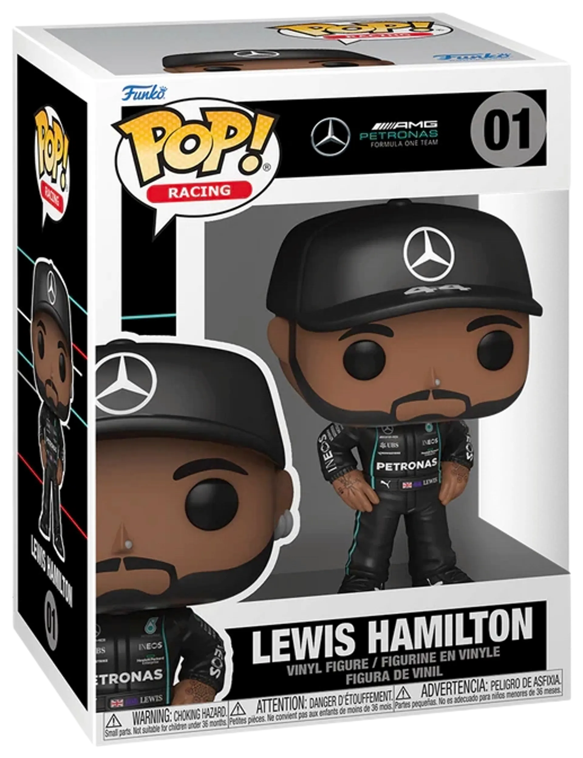 FUNKO POP! Vinyylihahmo: Formula One - Lewis Hamilton - 1