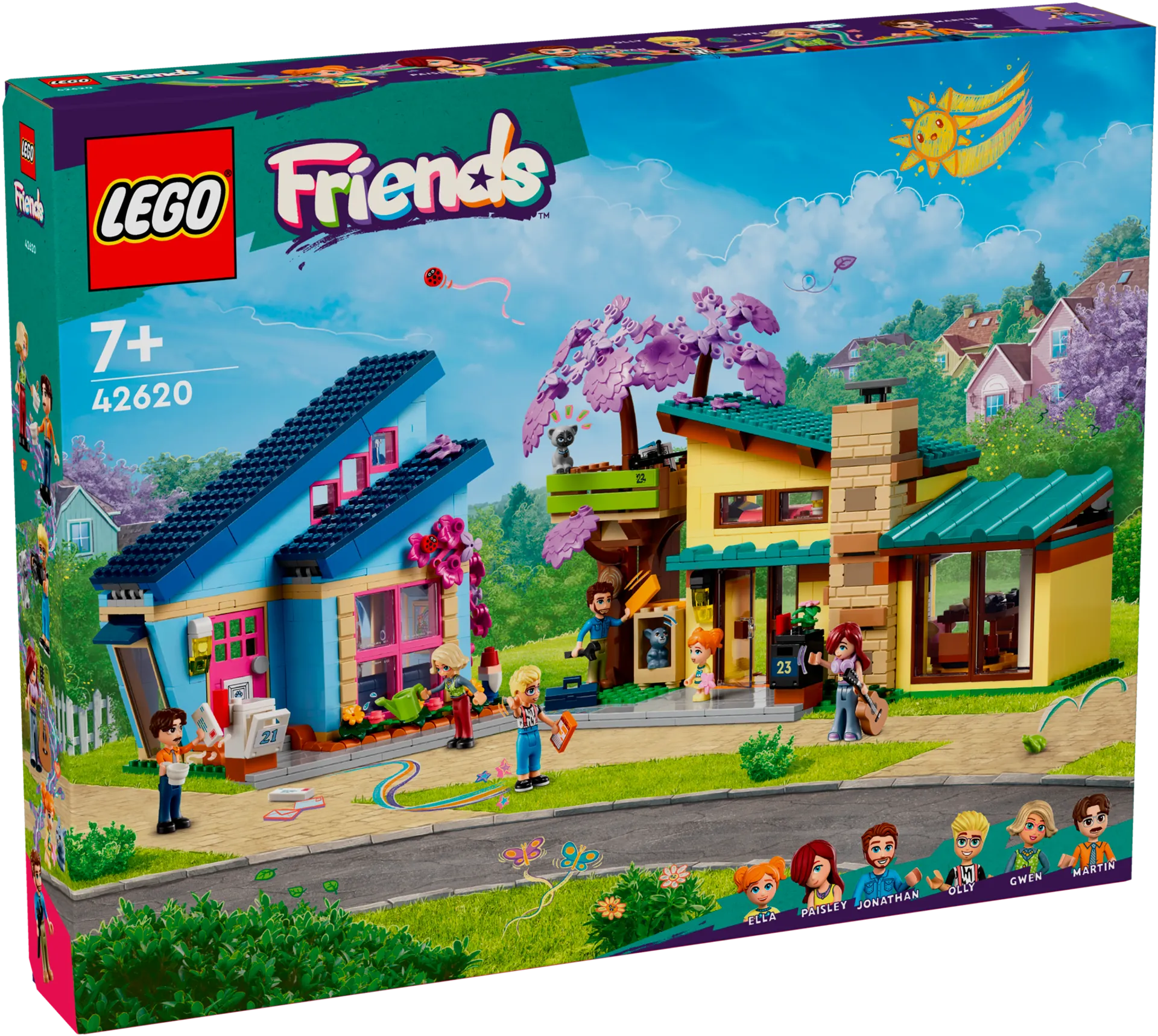 LEGO Friends 42620 Ollyn ja Paisleyn talot - 2