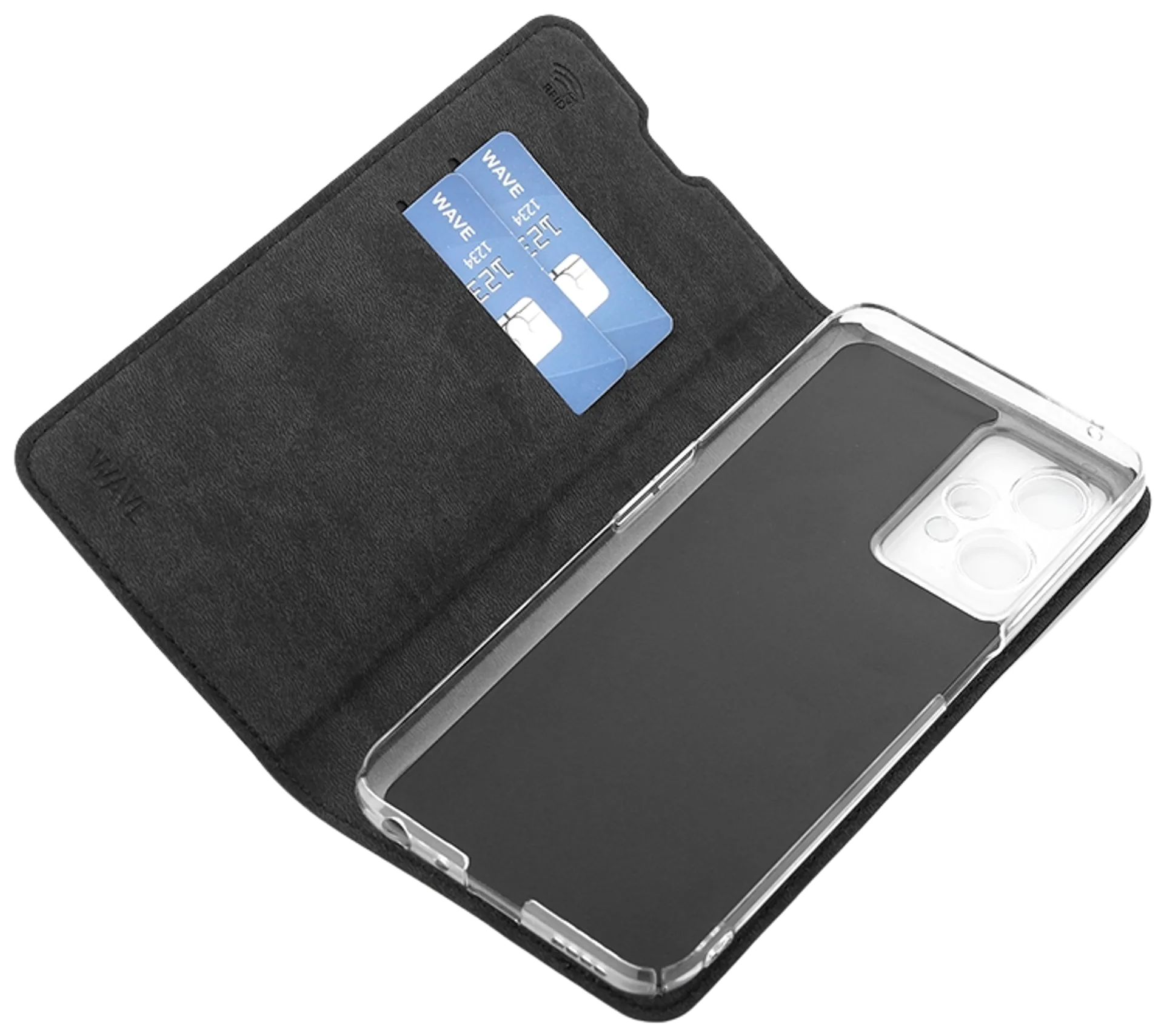 Wave Book Case, OnePlus Nord CE 2 Lite 5G, Musta - 4
