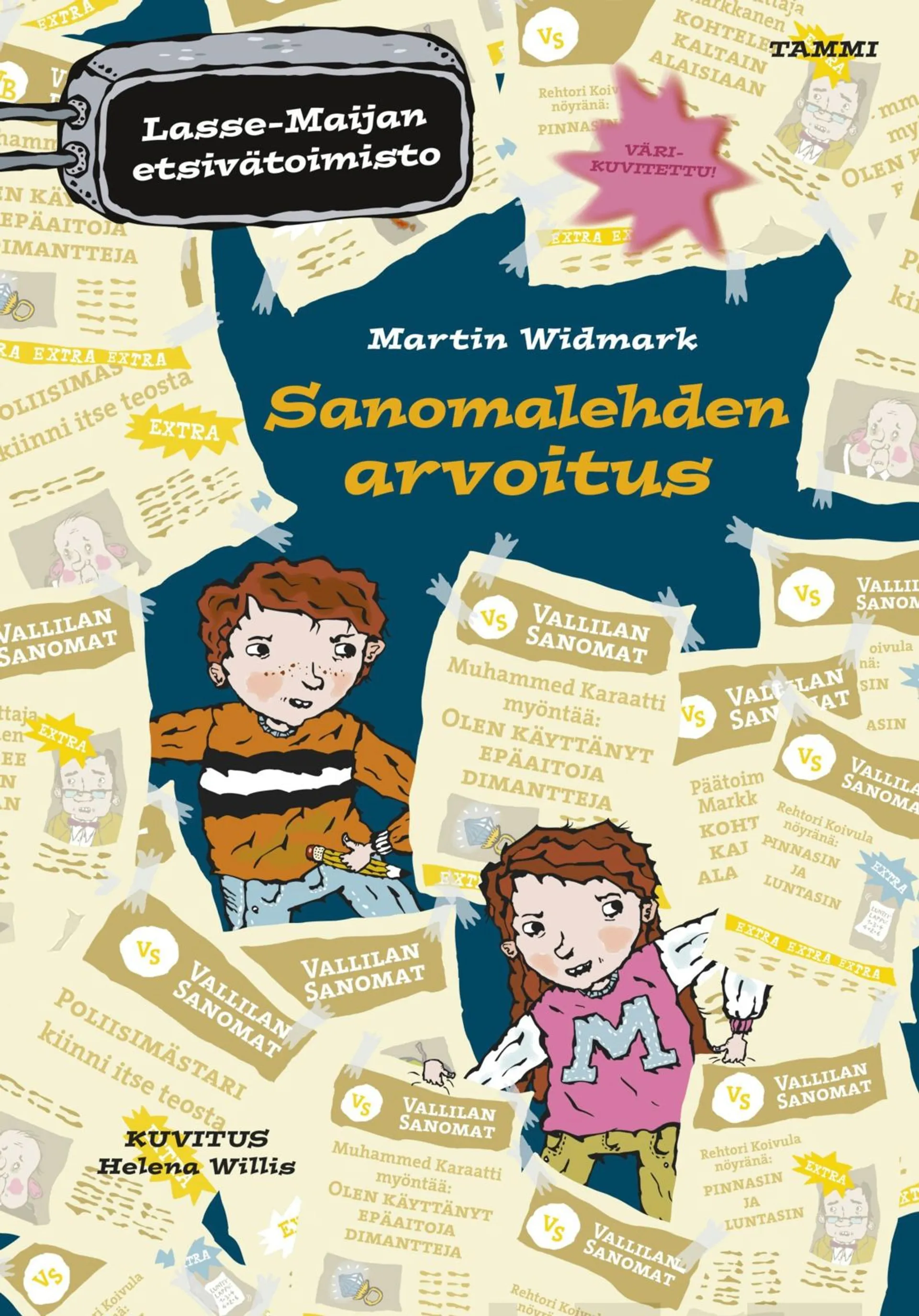 Widmark, Sanomalehden arvoitus. Lasse-Maijan etsivätoimisto