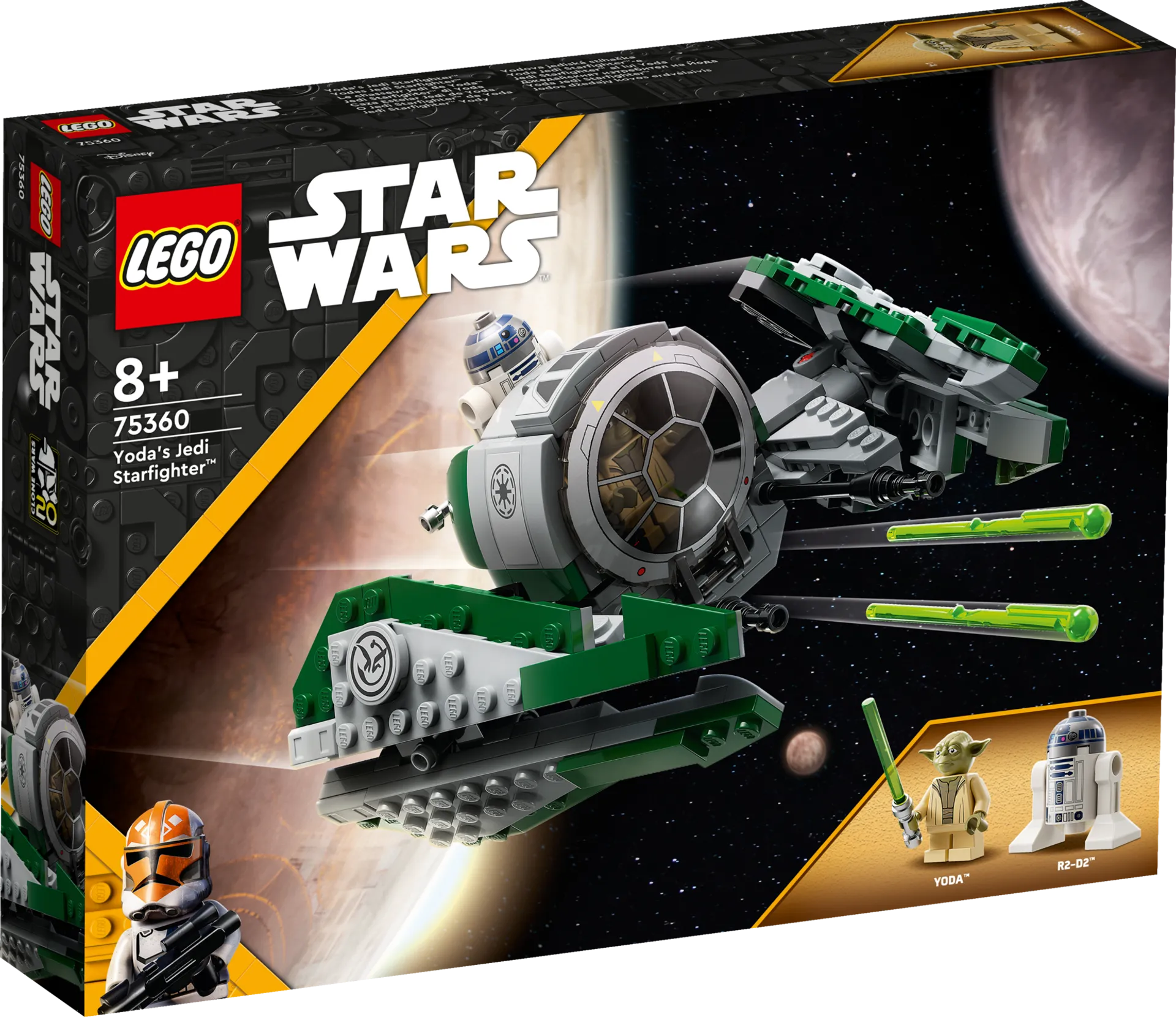 LEGO Star Wars TM 75360 Yodan Jedi Starfighter™ - 1