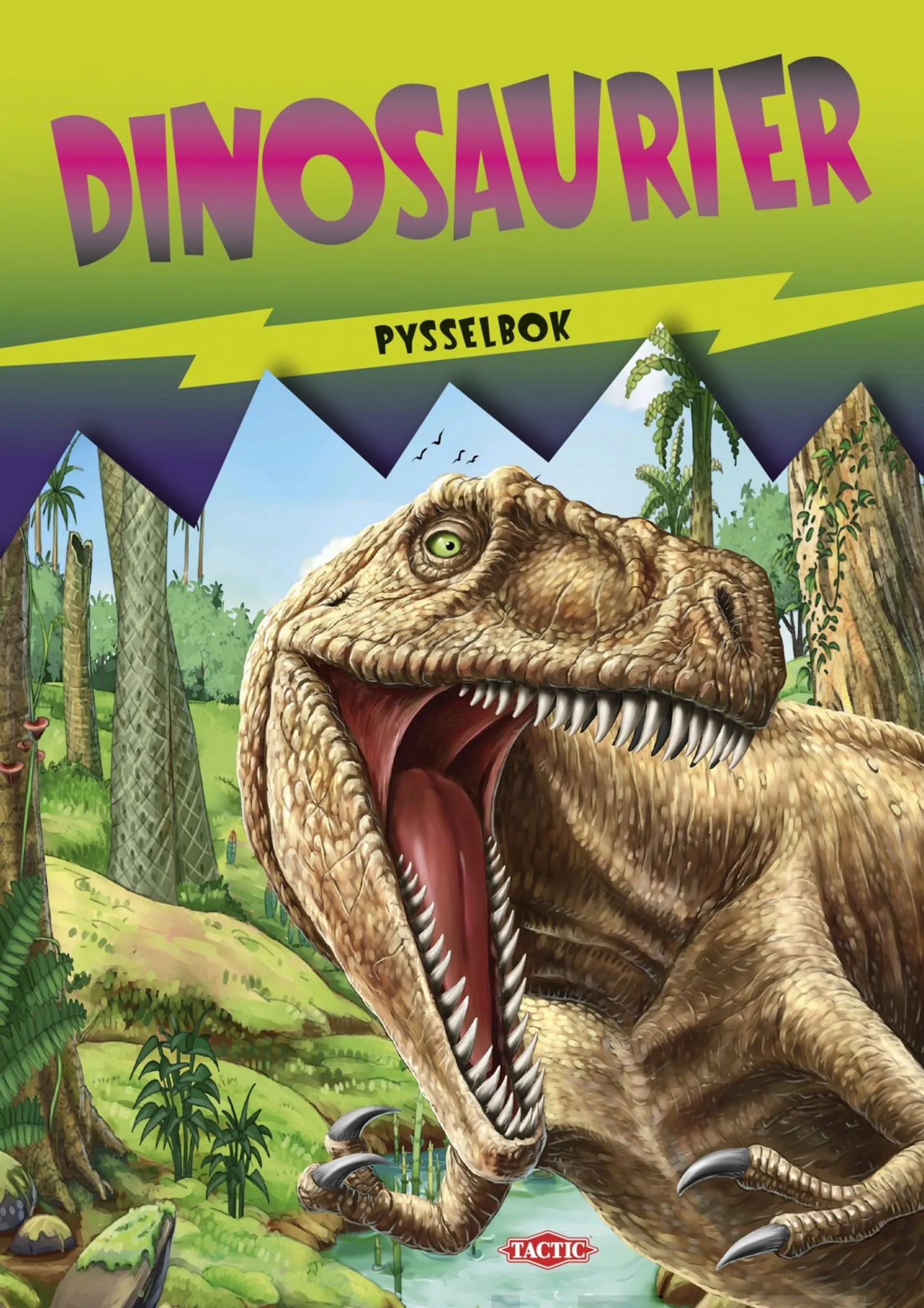 Dinosaurier pysselbok