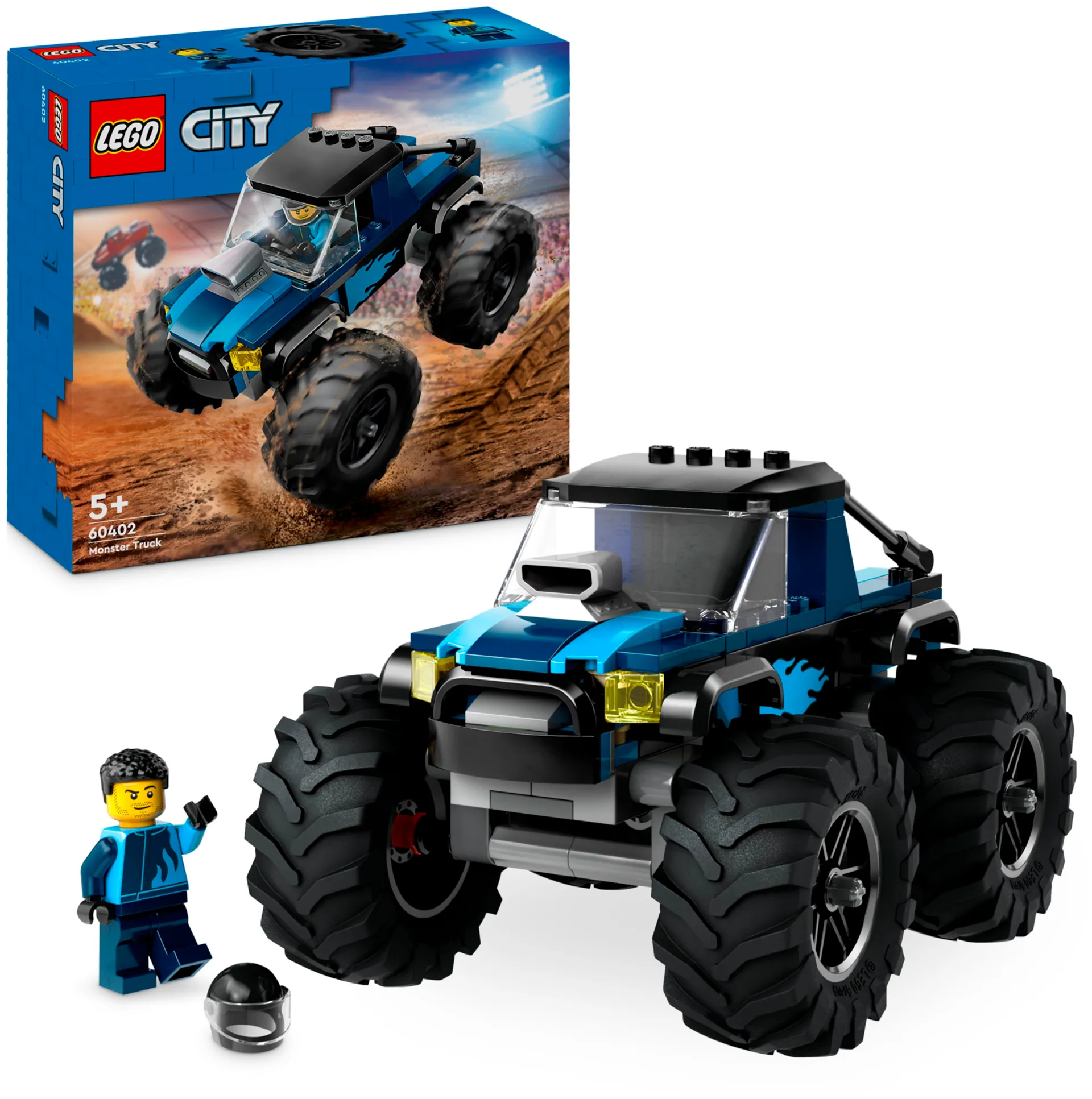 LEGO City Great Vehicles 60402 Sininen monsteriauto - 1