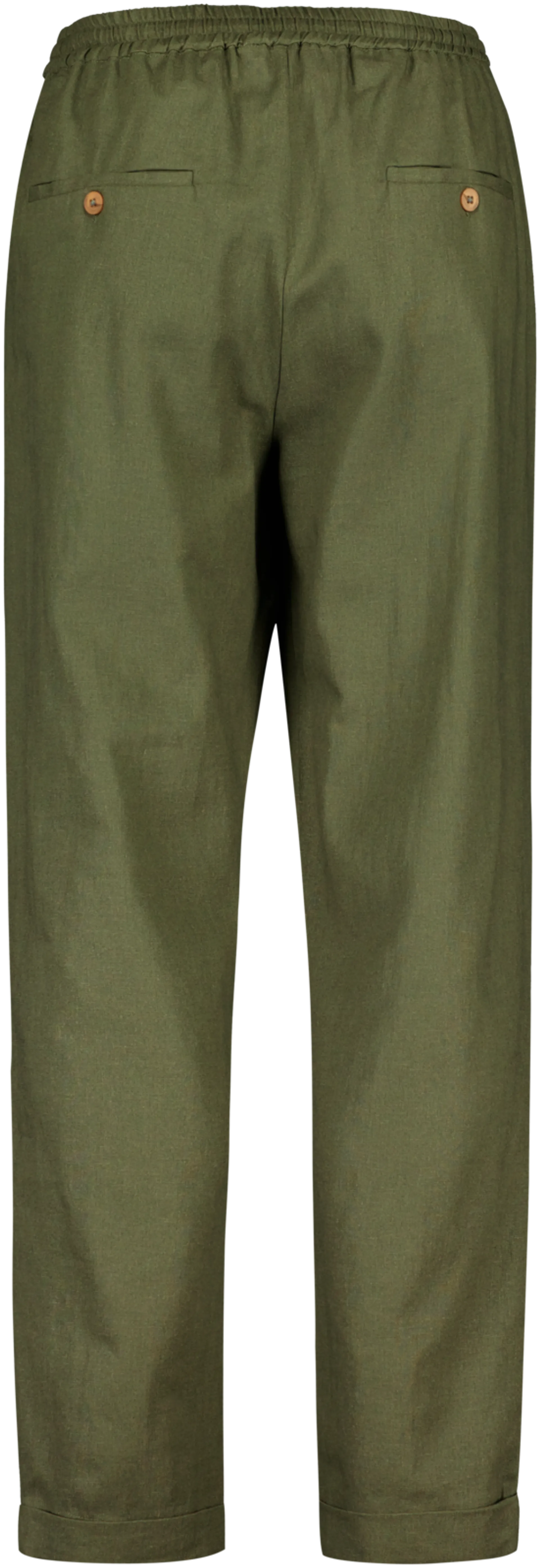 London Fog miesten housut pellavasekoitetta 202LF15245 - Olive green - 2