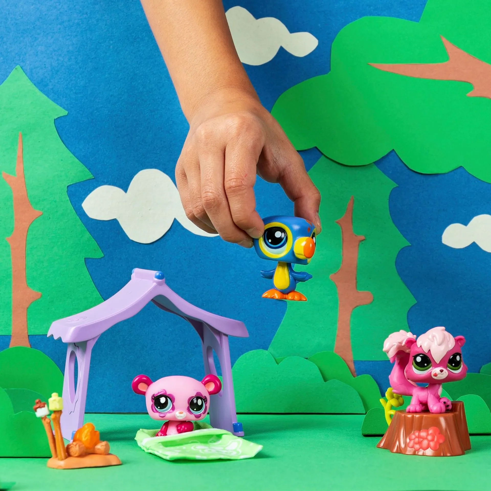 Littlest Pet Shop Camping setti - 4