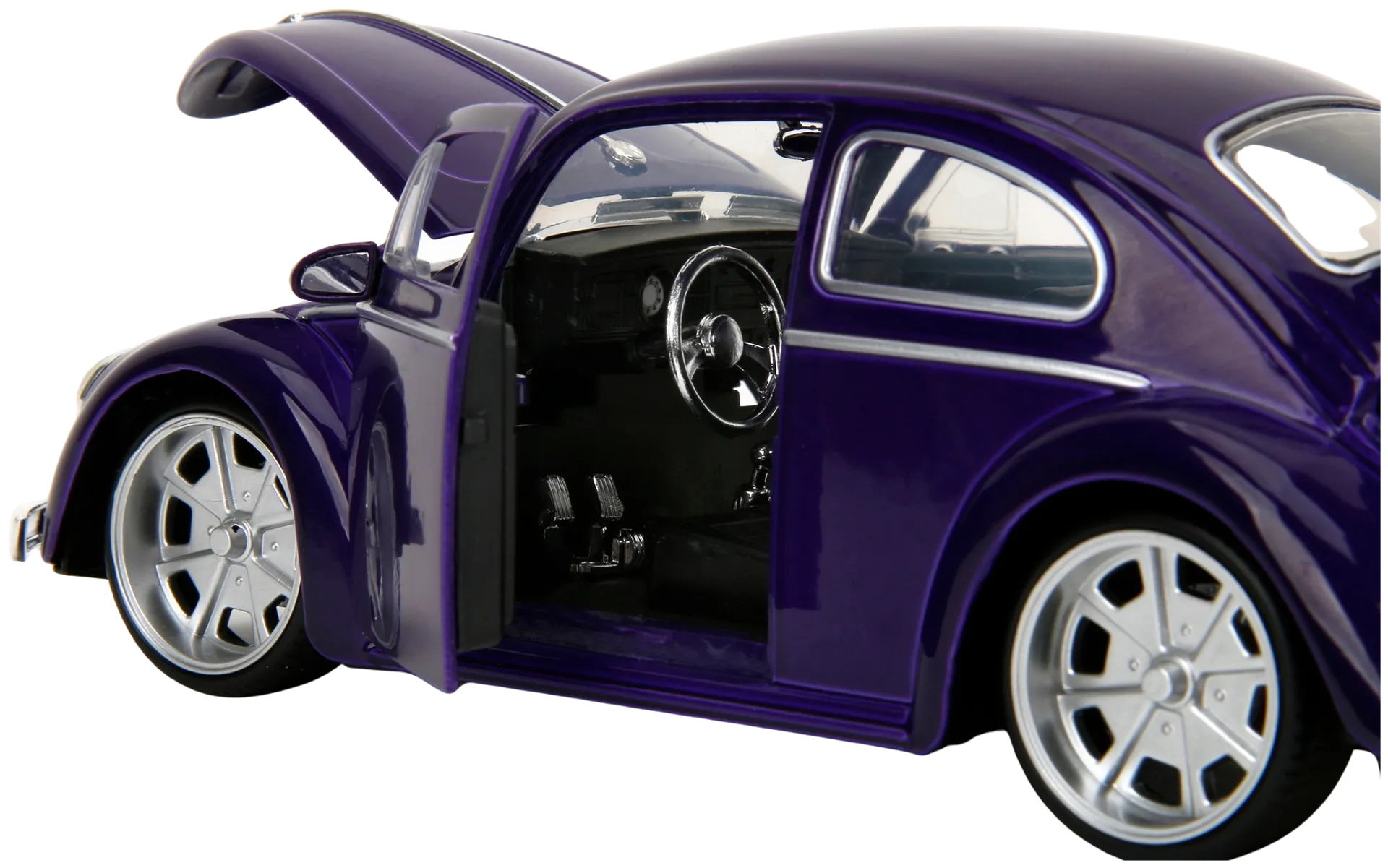 Jada Wednesday Volkswagen Beetle, 19 cm, 1:24, die-cast - 5