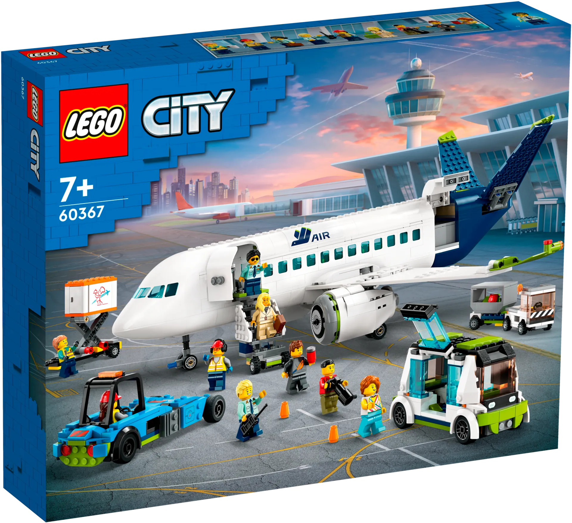 LEGO City Exploration 60367 Matkustajalentokone - 2