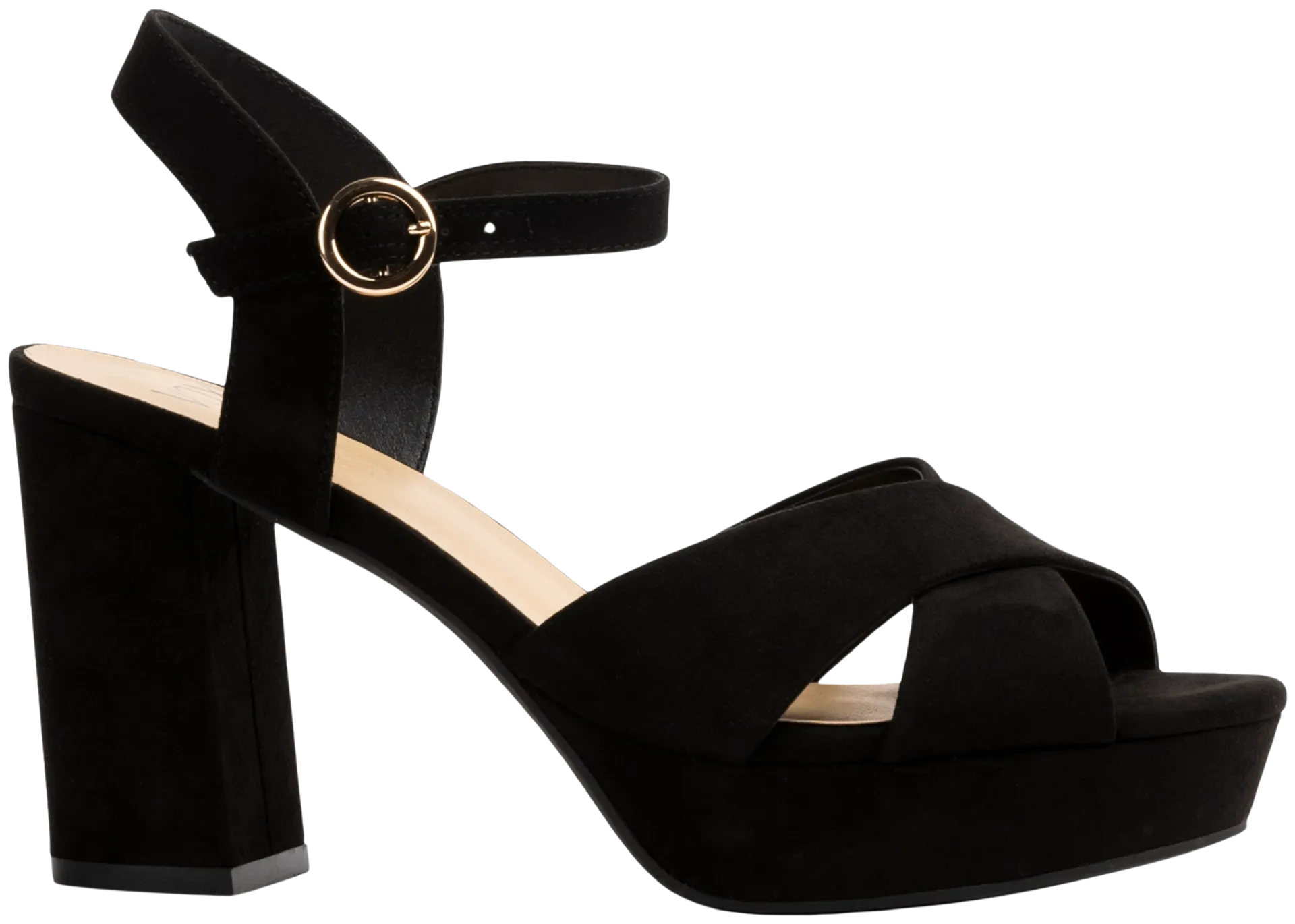 VOX naisten sandaalit Bianca - BLACK - 1