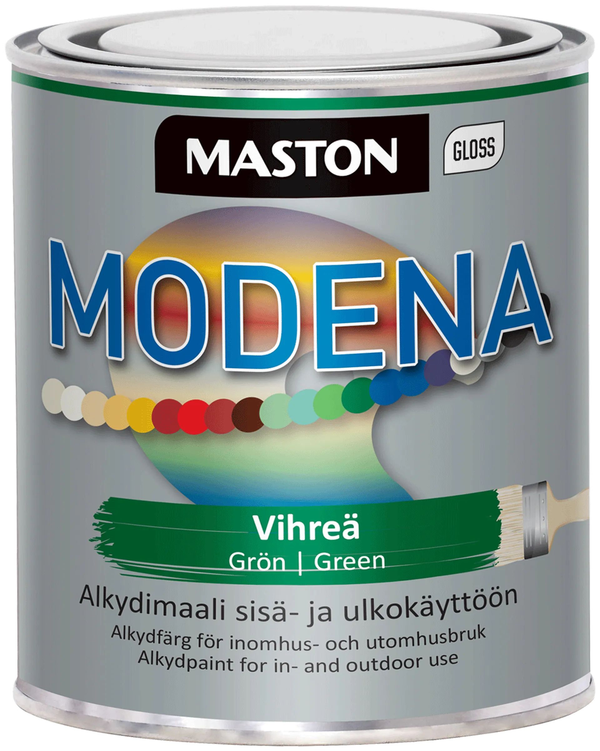 Maston Modena maali 1 l kuusenvihreä - 1