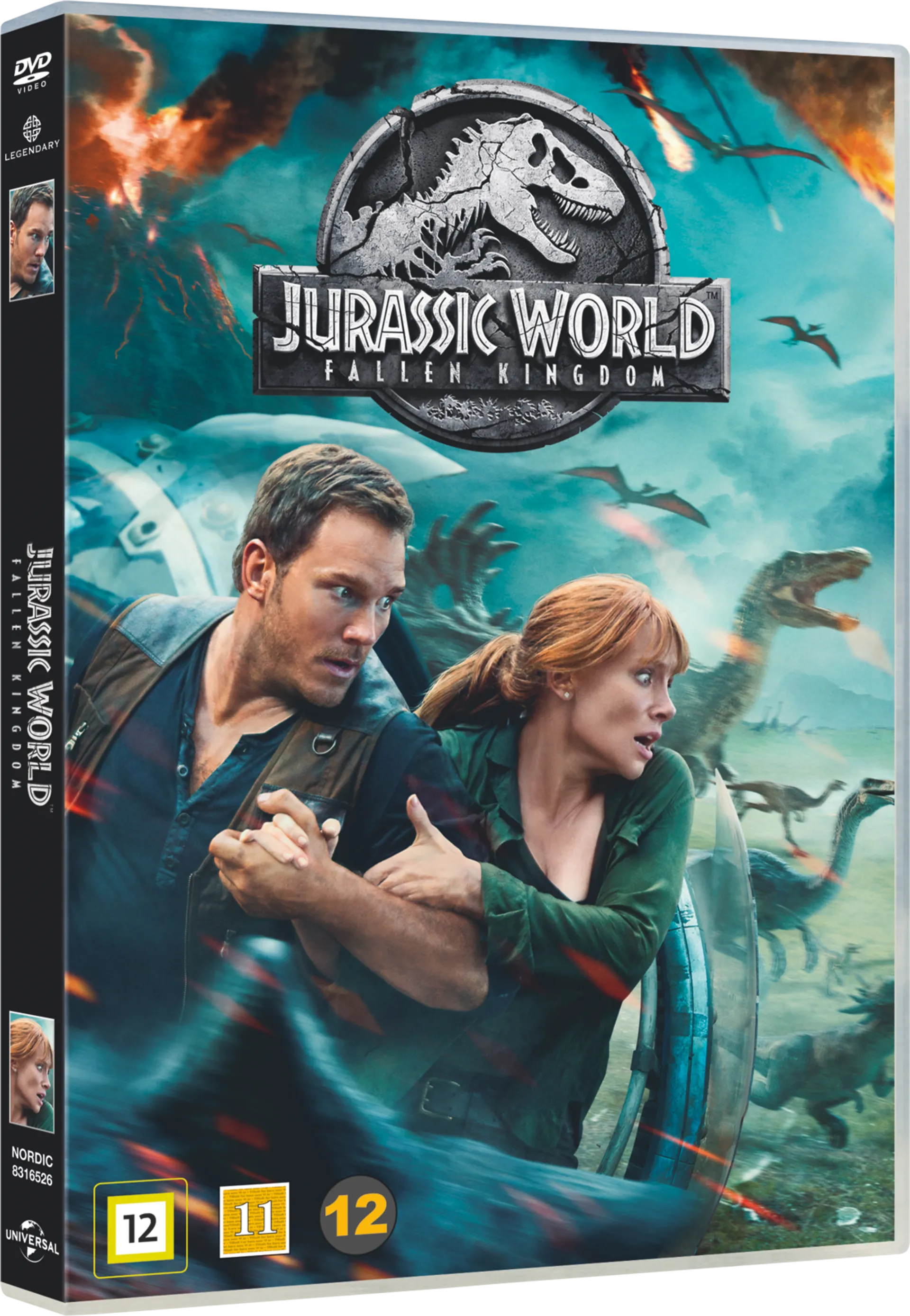 Jurassic World Fallen Kingdom DVD