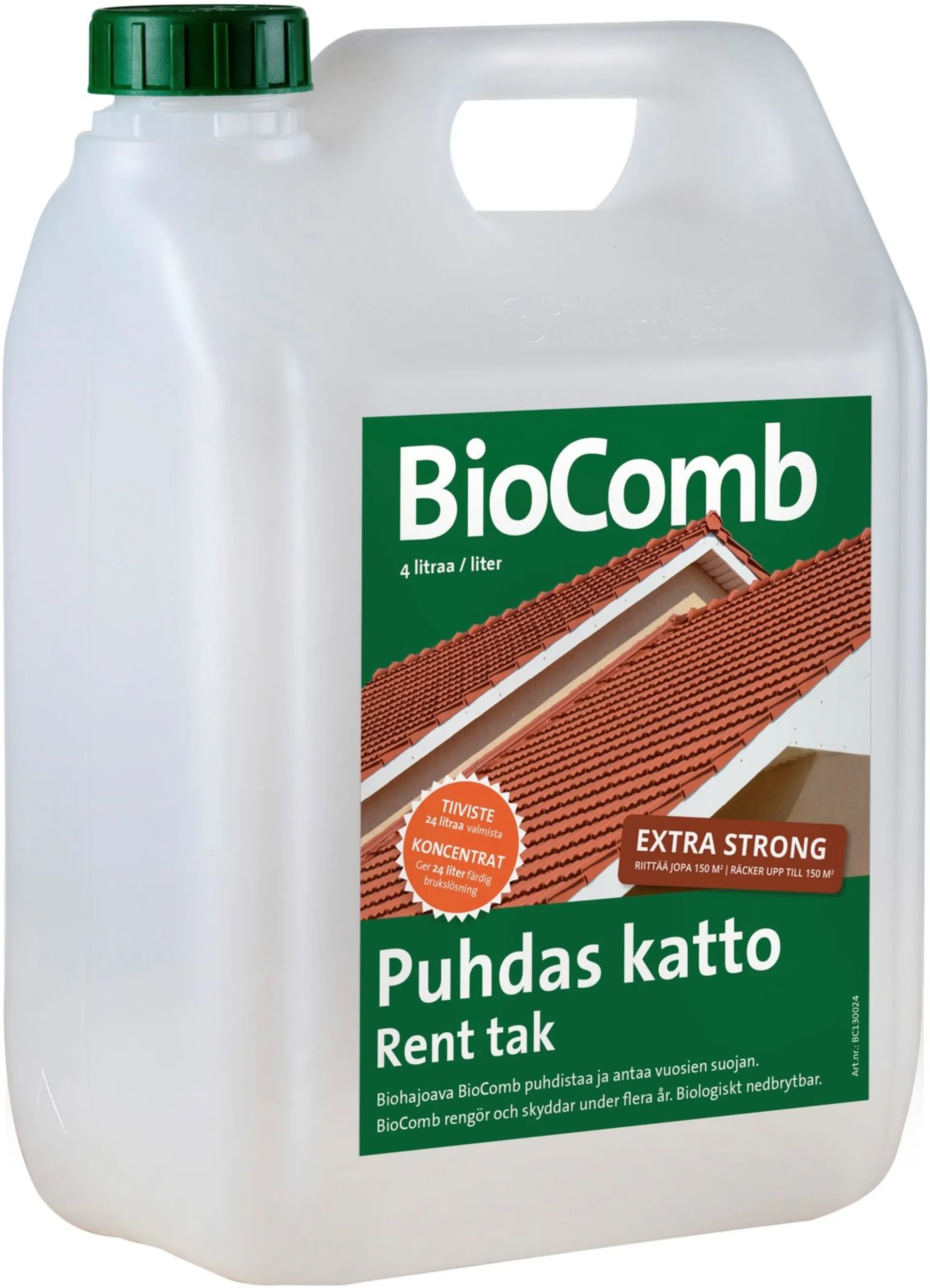 Biocomb Puhdas katto extra strong 4 l