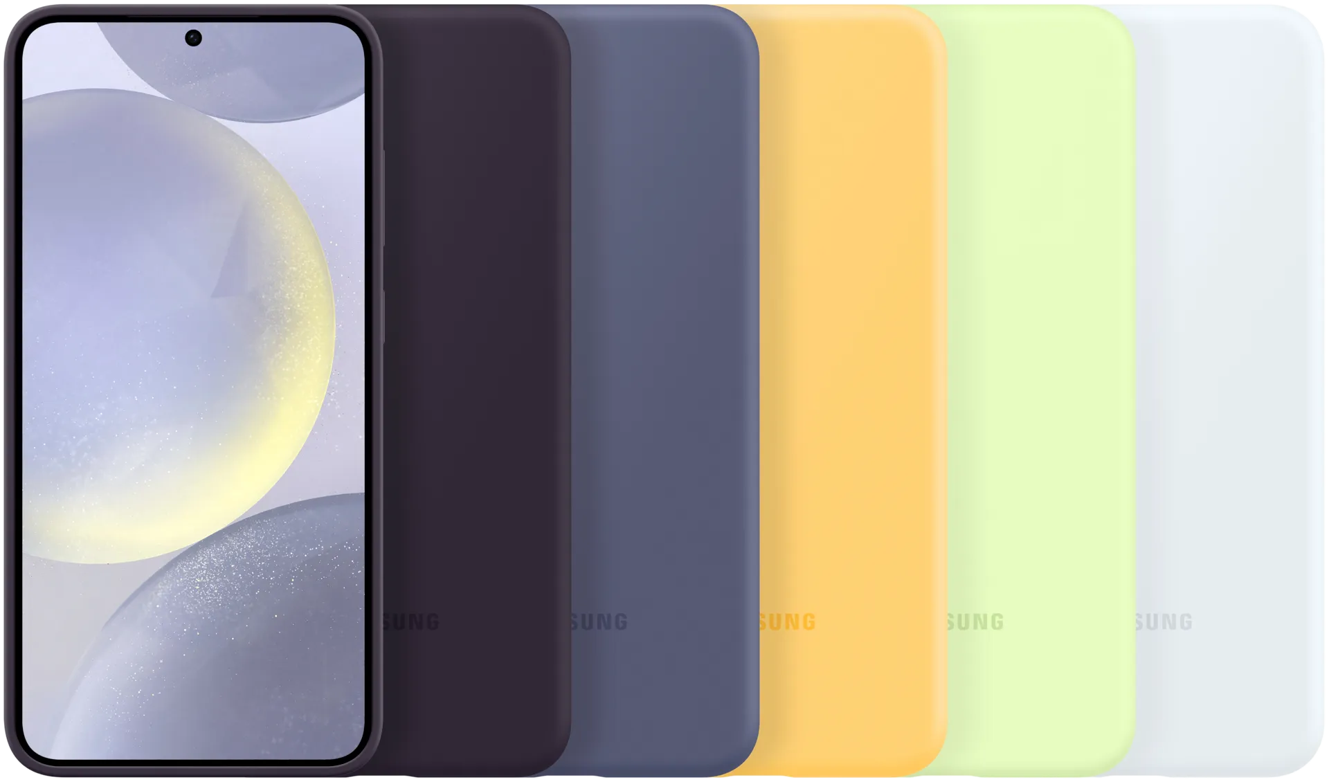 Samsung S24+ silikonisuoja vaaleanvihreä - 6