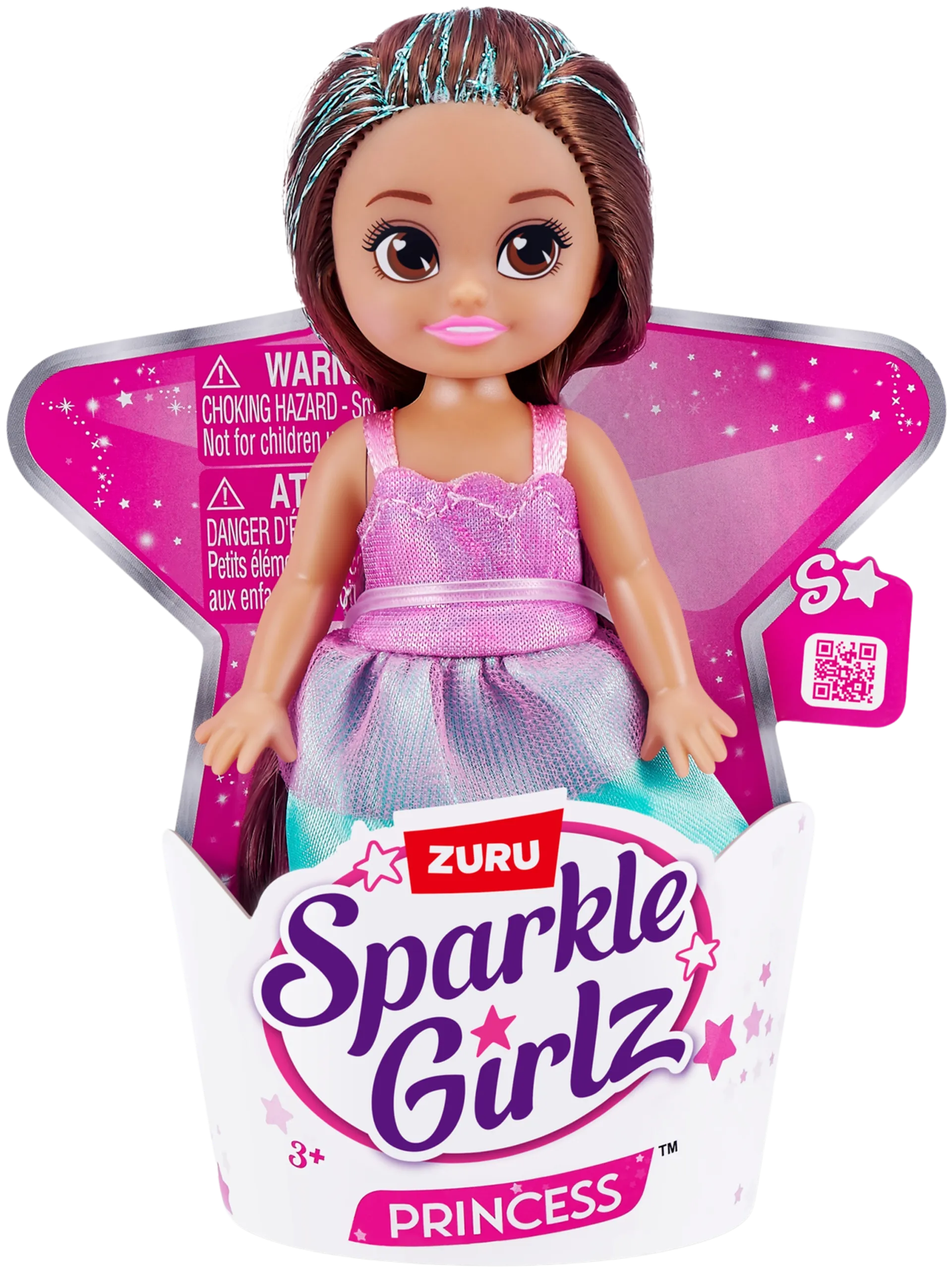 Sparkle Girlz 4.7" Princess Cupcake - 5