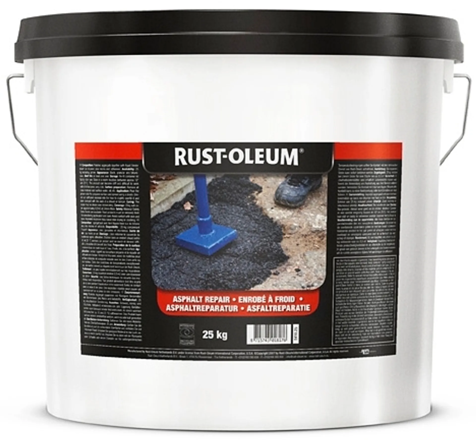 Rust-Oleum 5410 Asfaltin korjausmassa 25kg musta